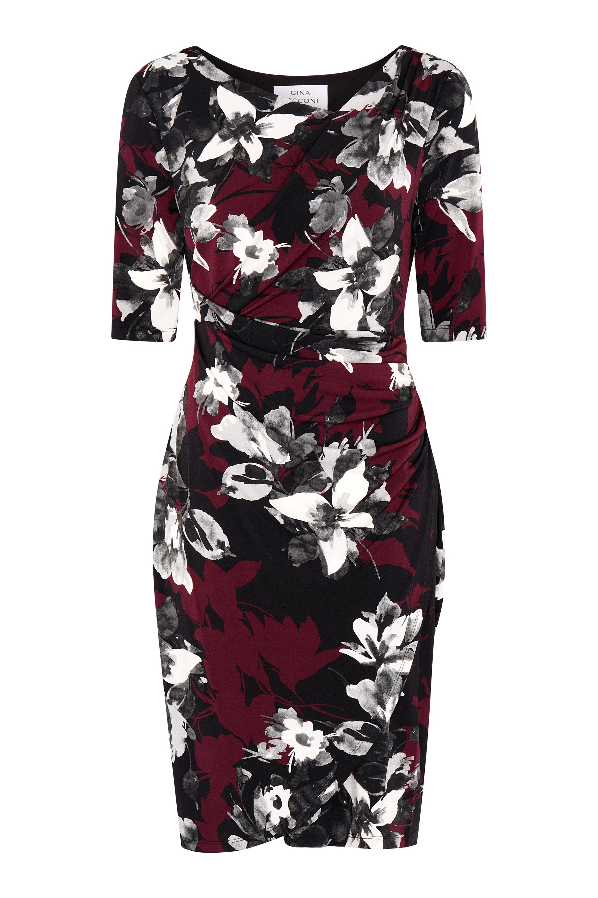  Andee Floral Jersey Dress
