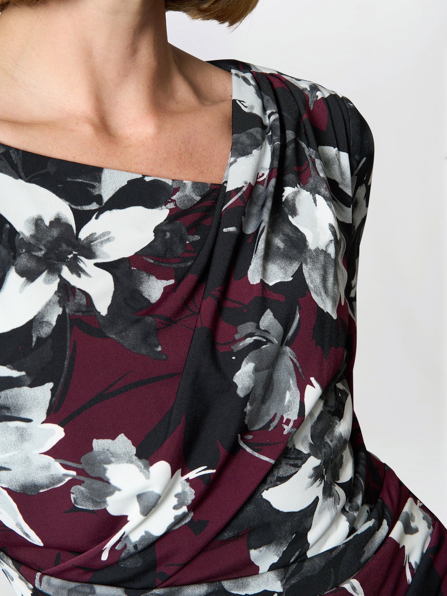  Andee Floral Jersey Dress
