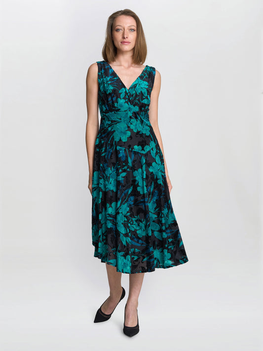  Beth Floral Midi Dress