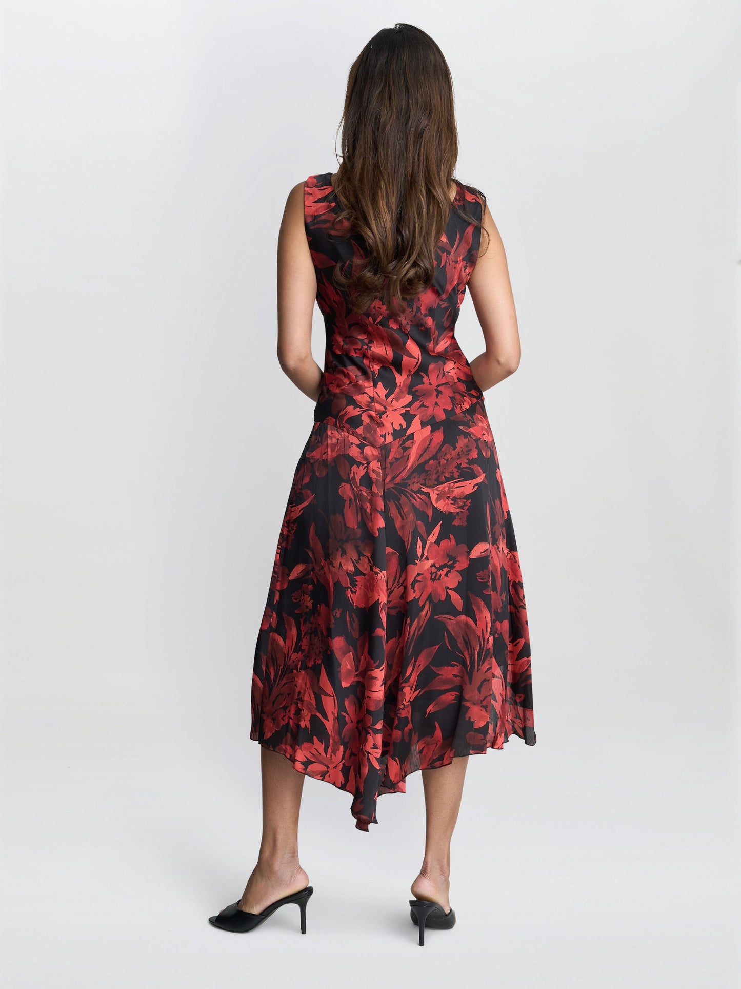  Aneesha Floral Midi Dress