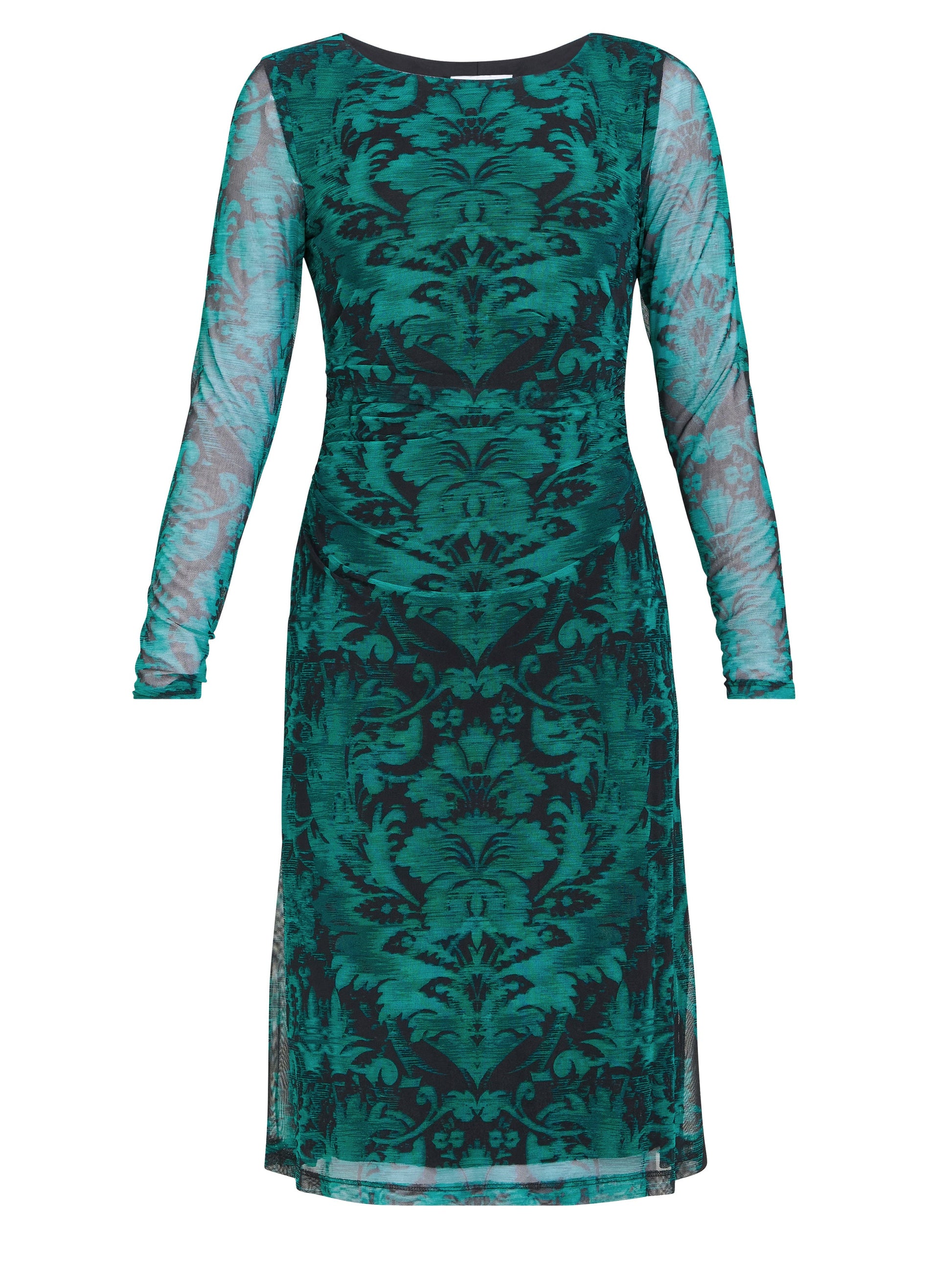  Carrie Long Sleeve Mesh Dress