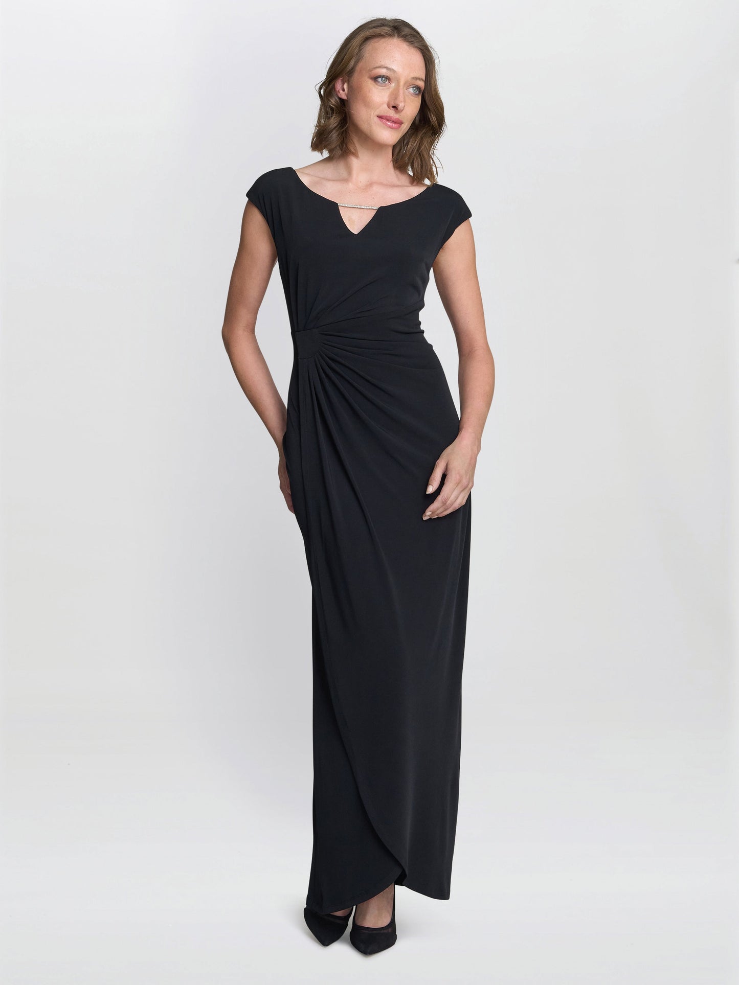  Eileen Wrap Maxi Dress