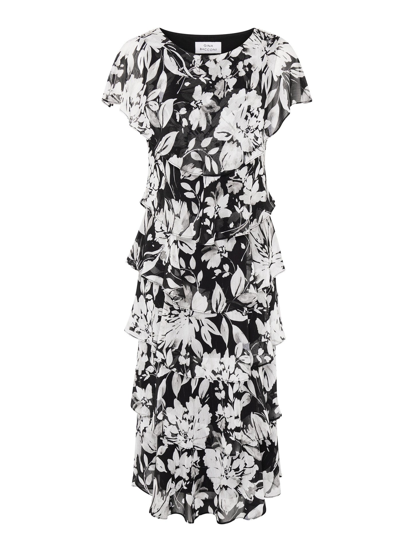  Blossom Printed Midi Dress
