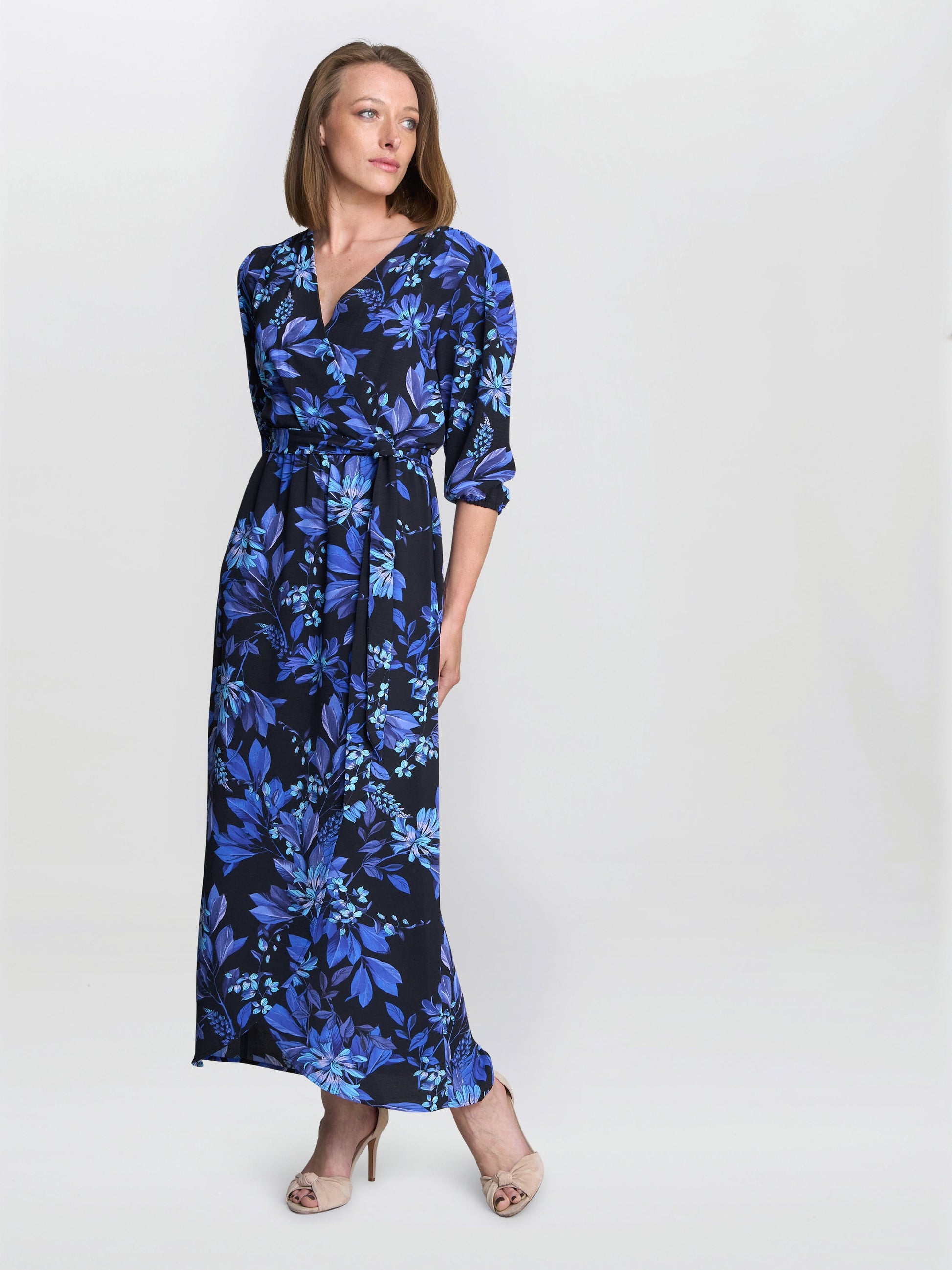  Emilyn Floral Print Dress