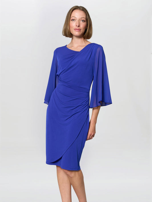  Jo Draped Jersey Dress