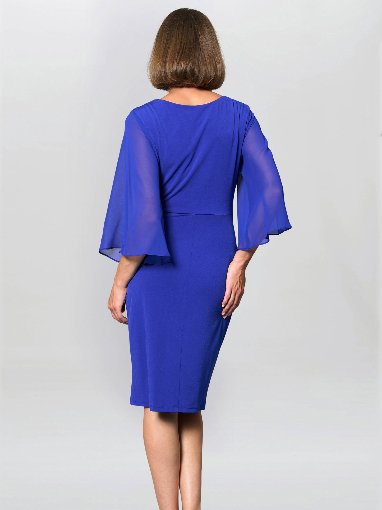  Jo Draped Jersey Dress