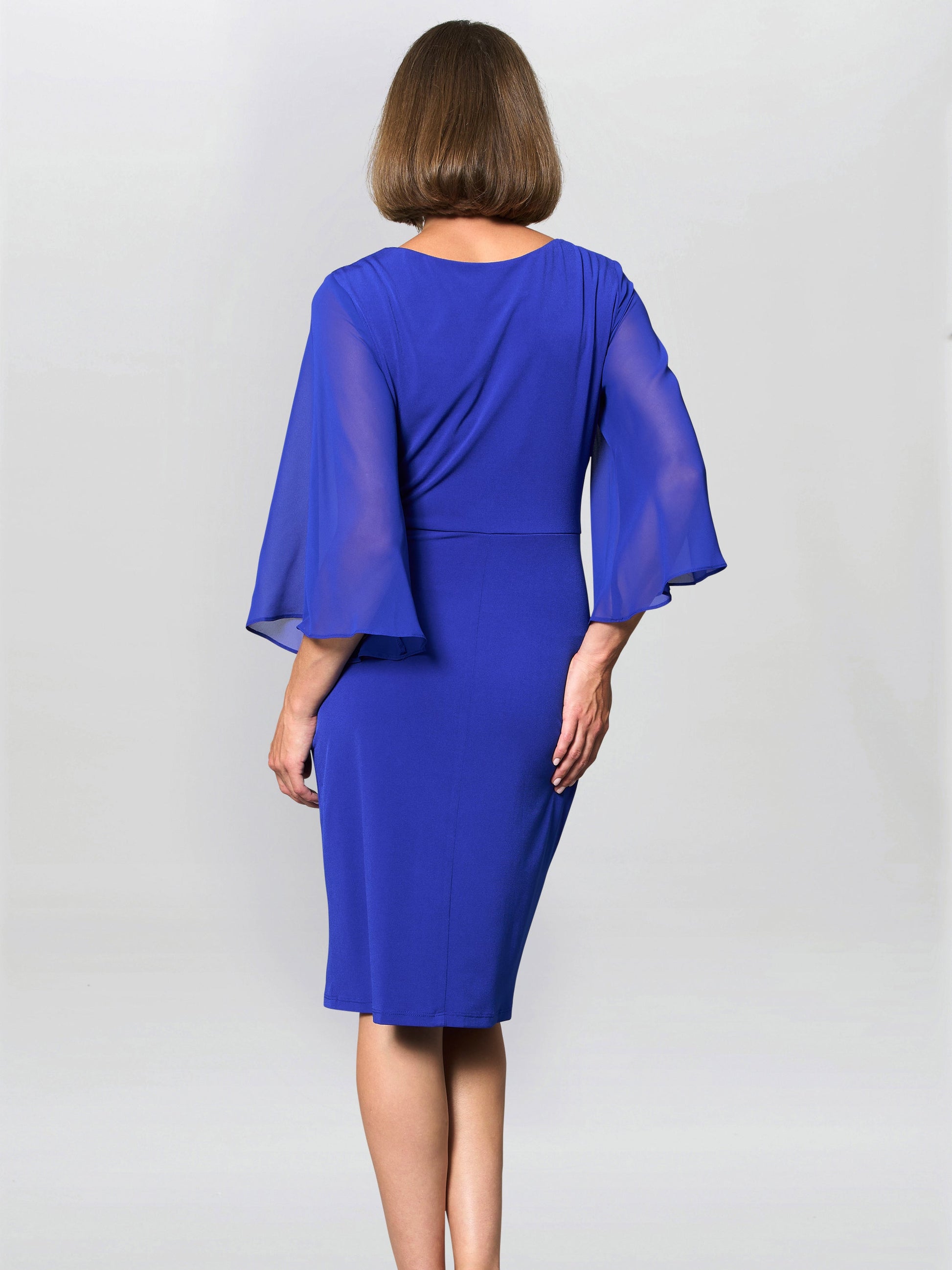  Jo Draped Jersey Dress