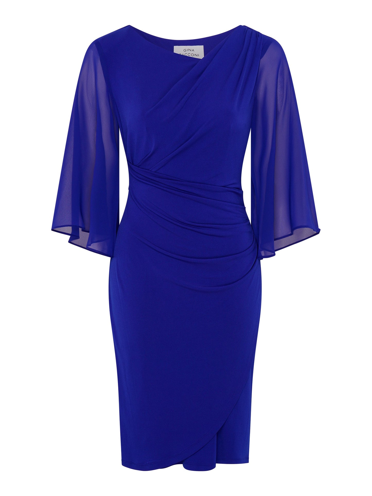  Jo Draped Jersey Dress