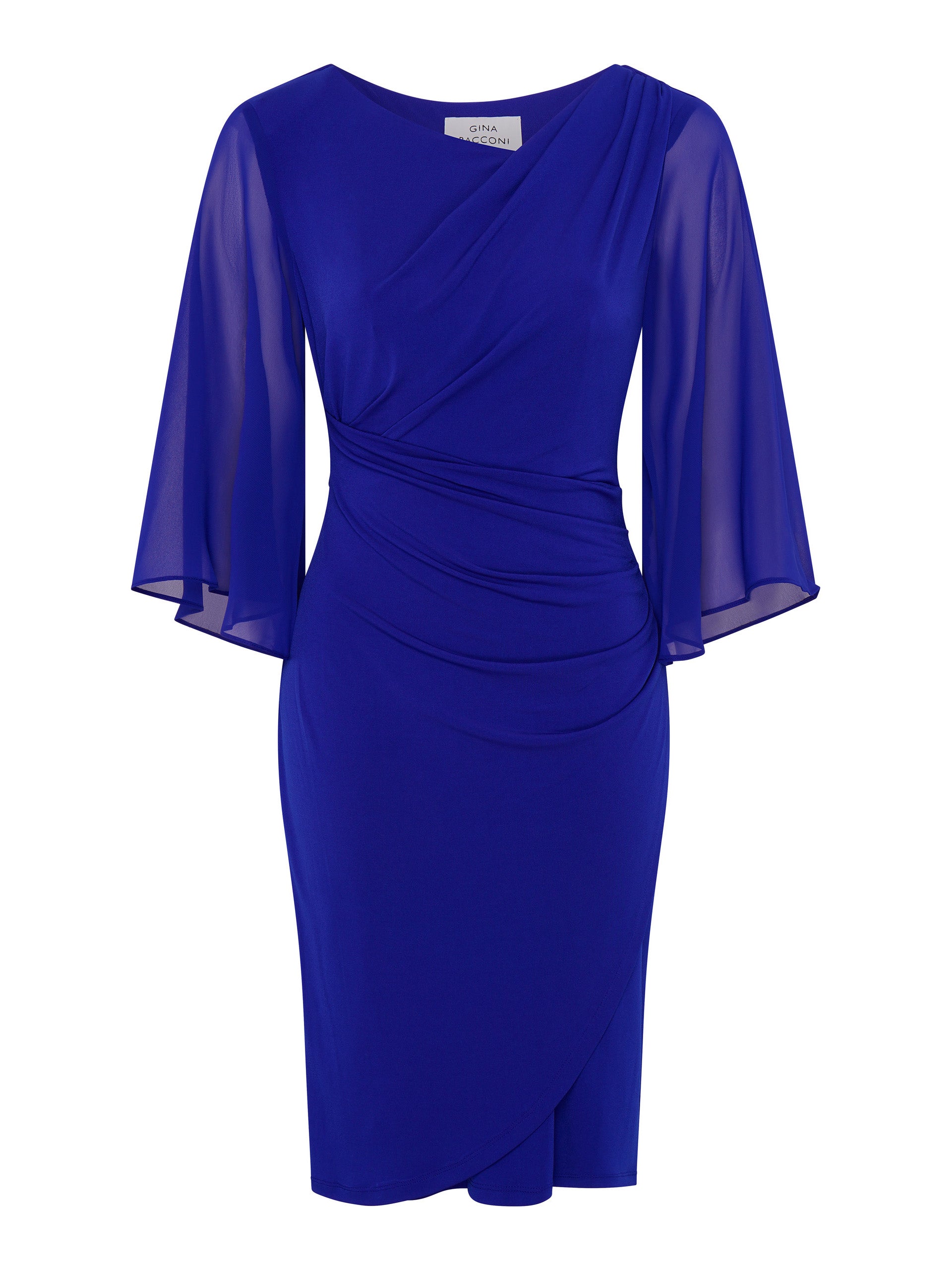  Jo Draped Jersey Dress