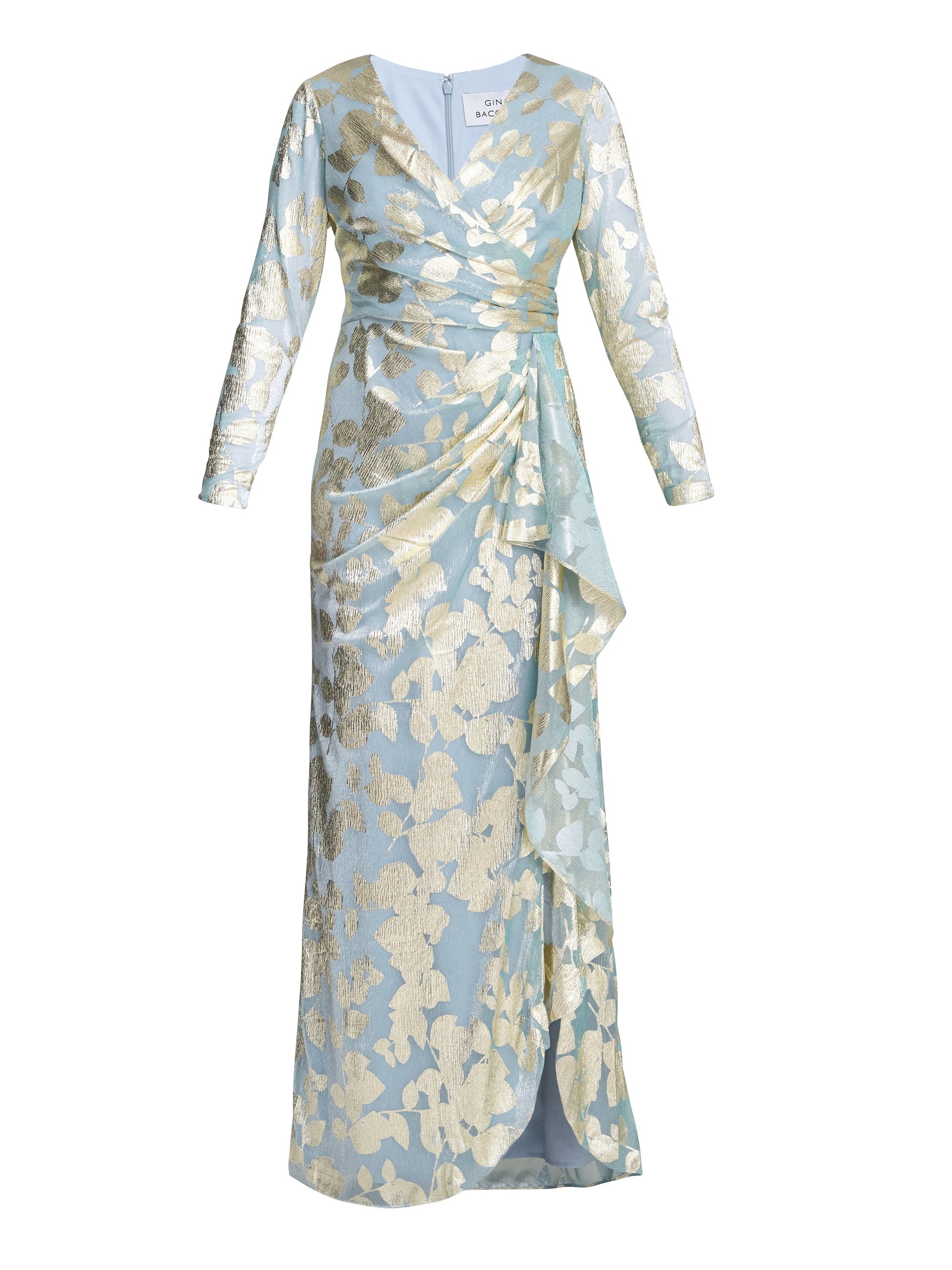  Kamala Foil Maxi Dress