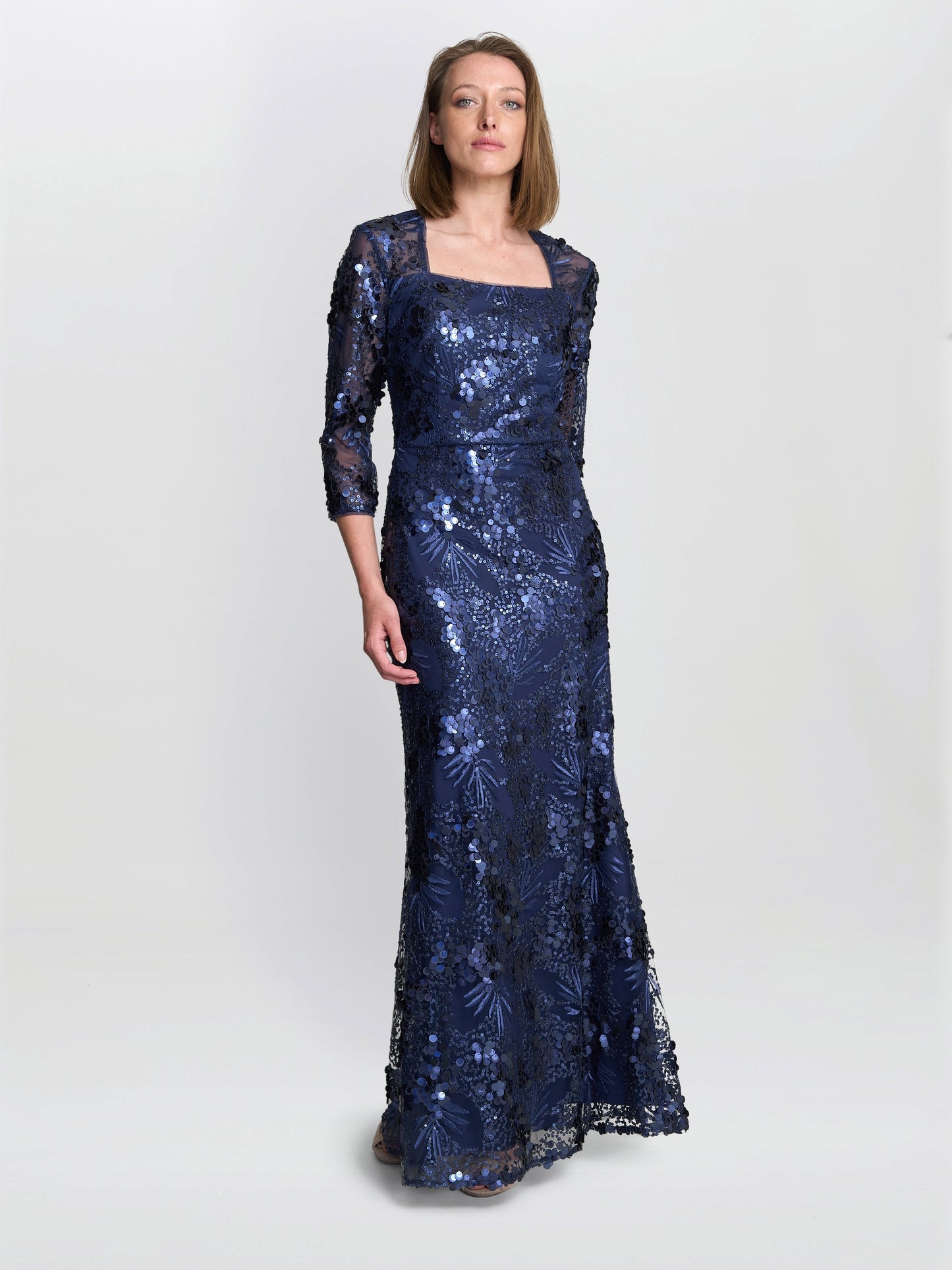  Kirsty Sequin Lace Maxi Dress