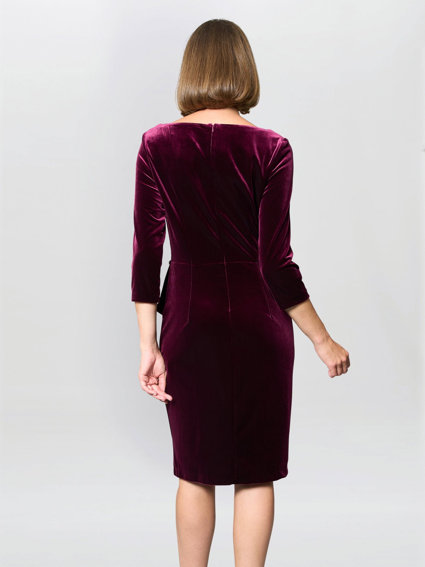  Lesley Velvet Wrap Dress
