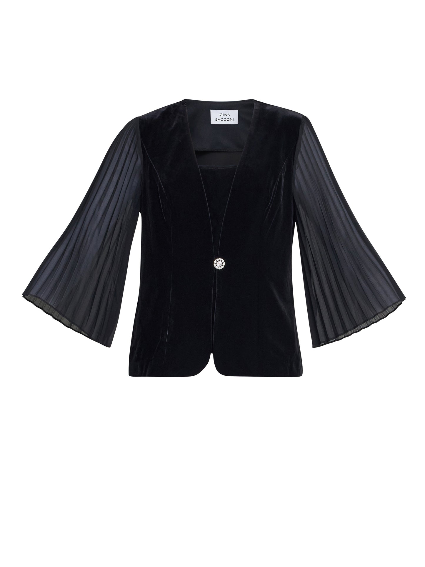  Lainie Velvet Top And Jacket Set
