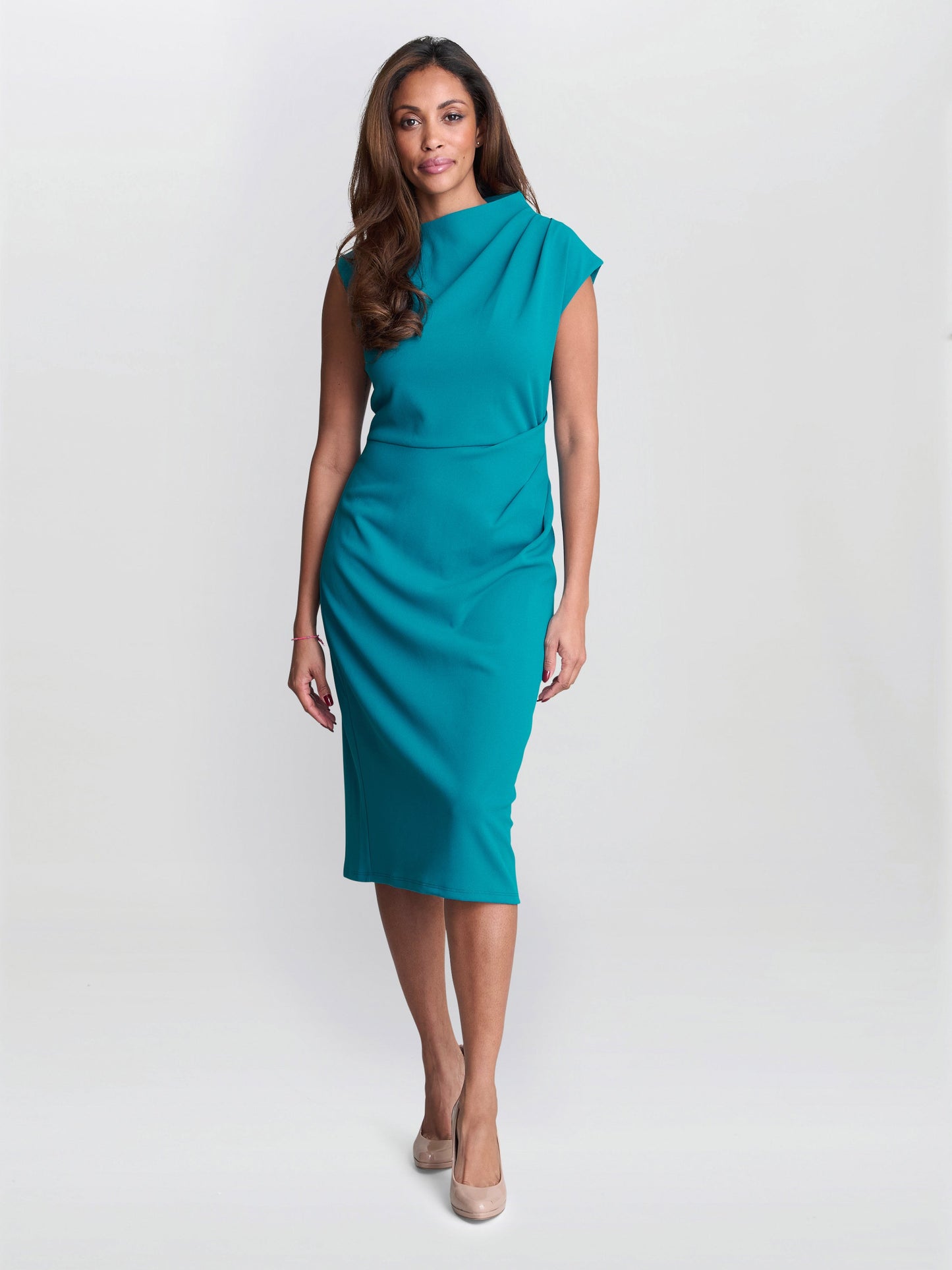  Margaret Sleek Midi Dress