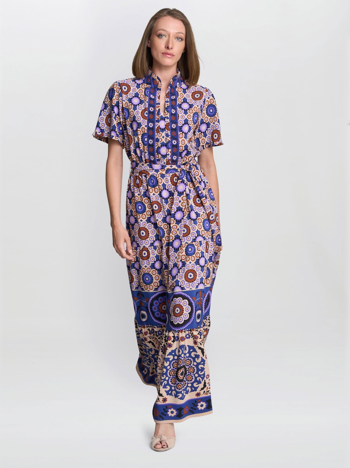  Margot Printed Maxi Dress