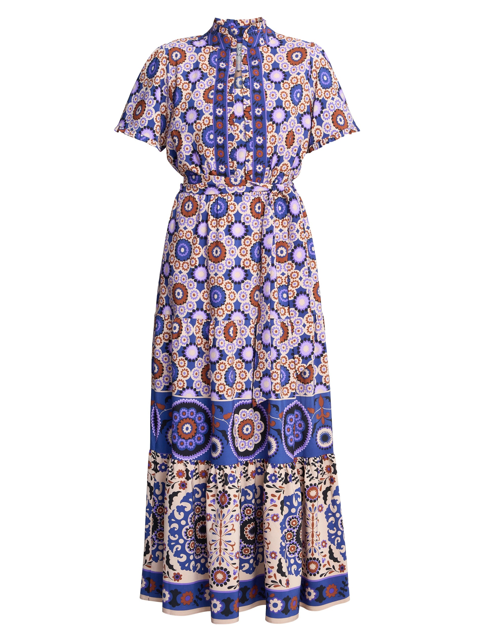  Margot Printed Maxi Dress
