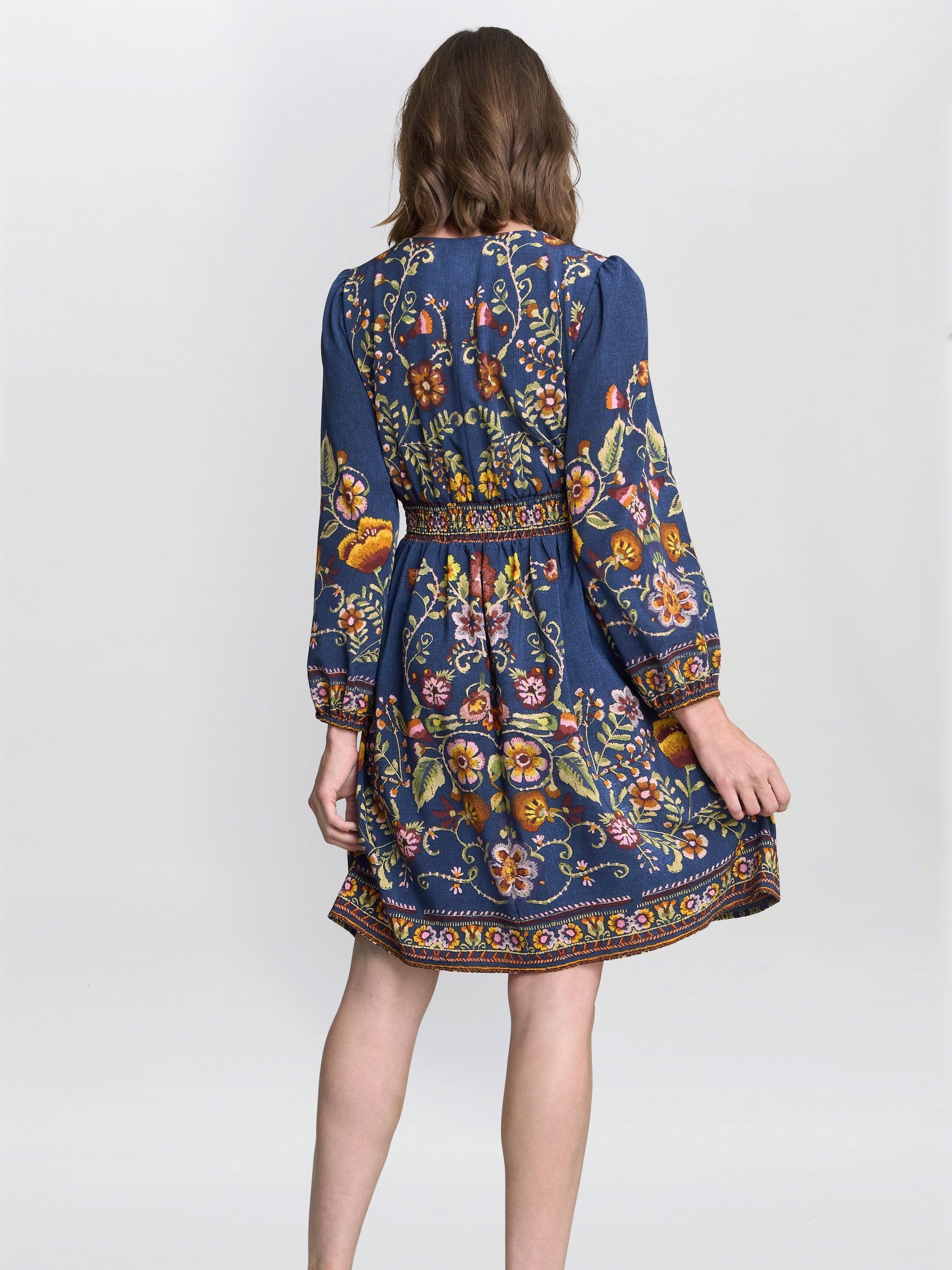  Liberty Embroidered Dress