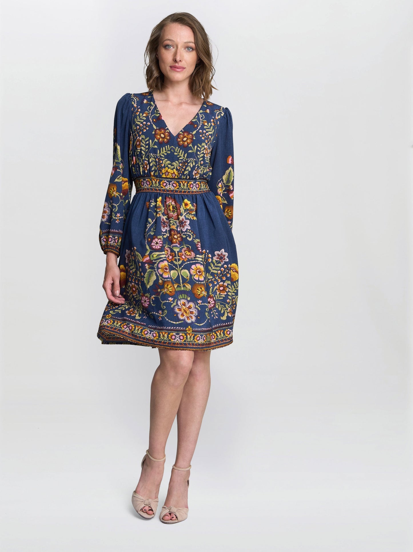  Liberty Embroidered Dress