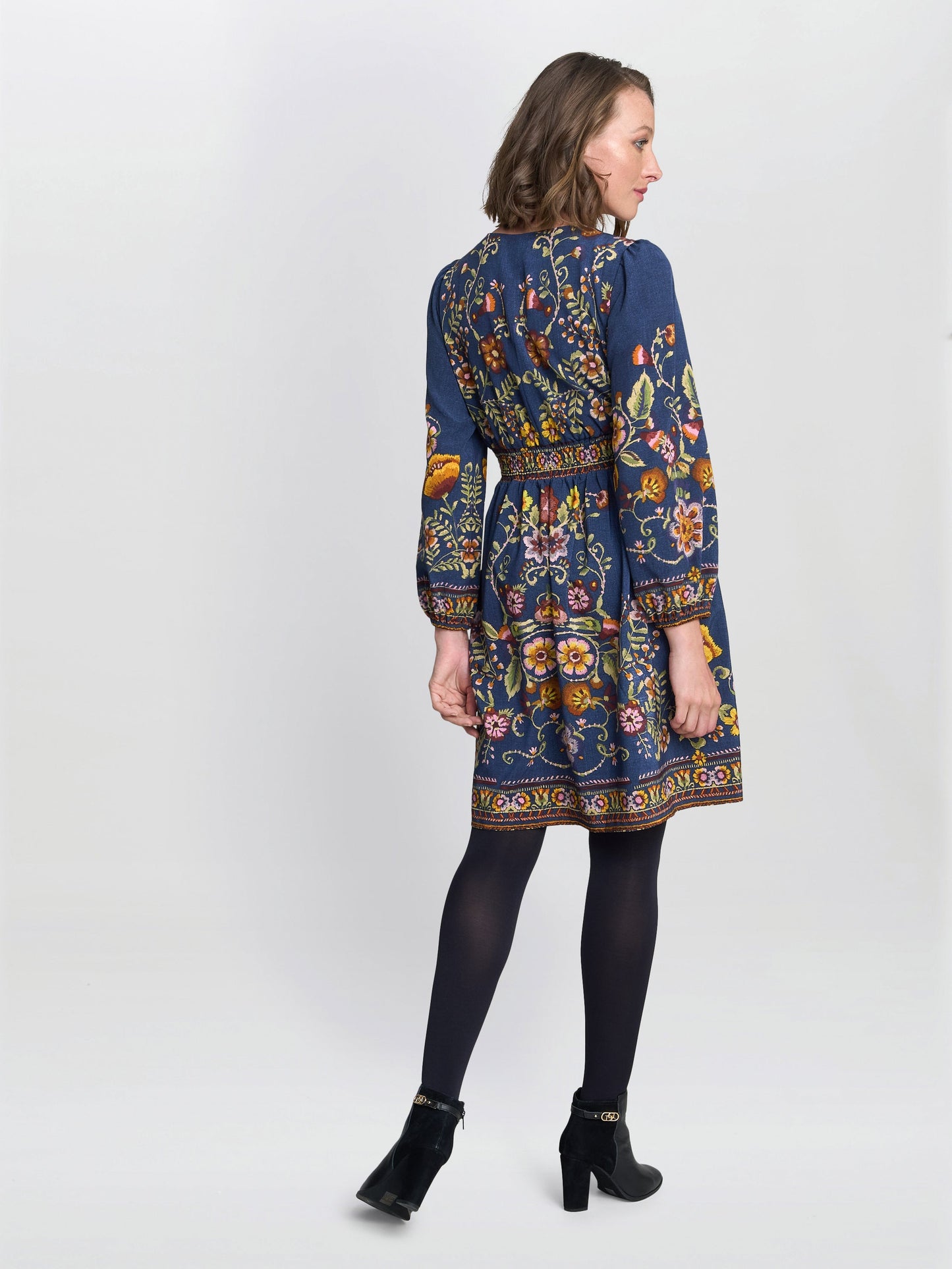  Liberty Embroidered Dress