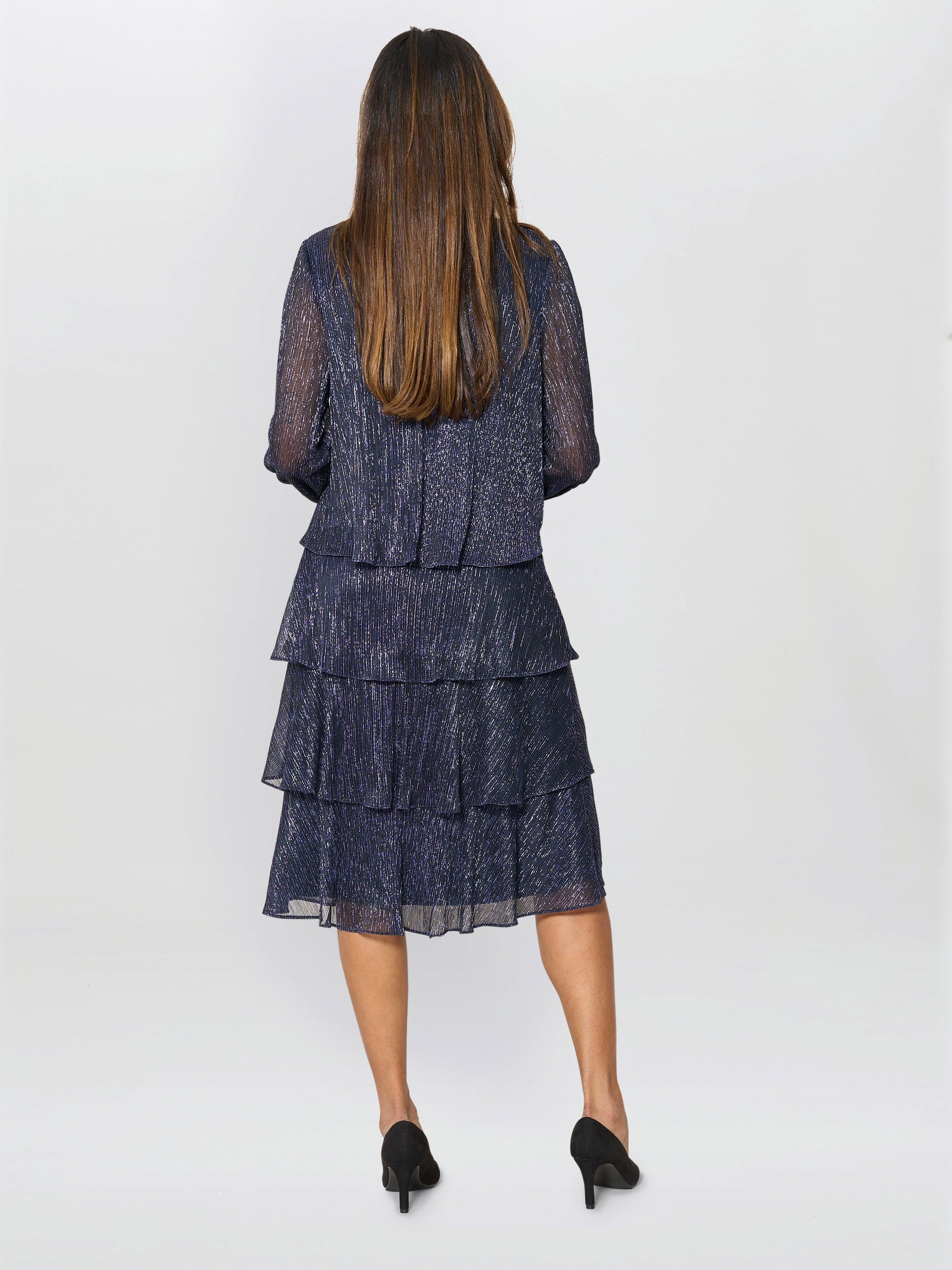  Rosemary Tiered Midi Dress