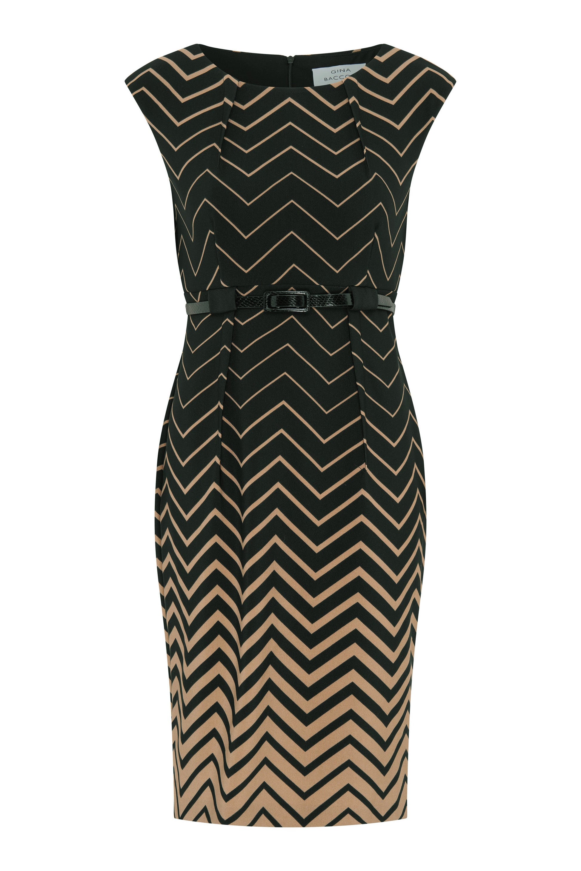  Sofie Print Dress With Belt