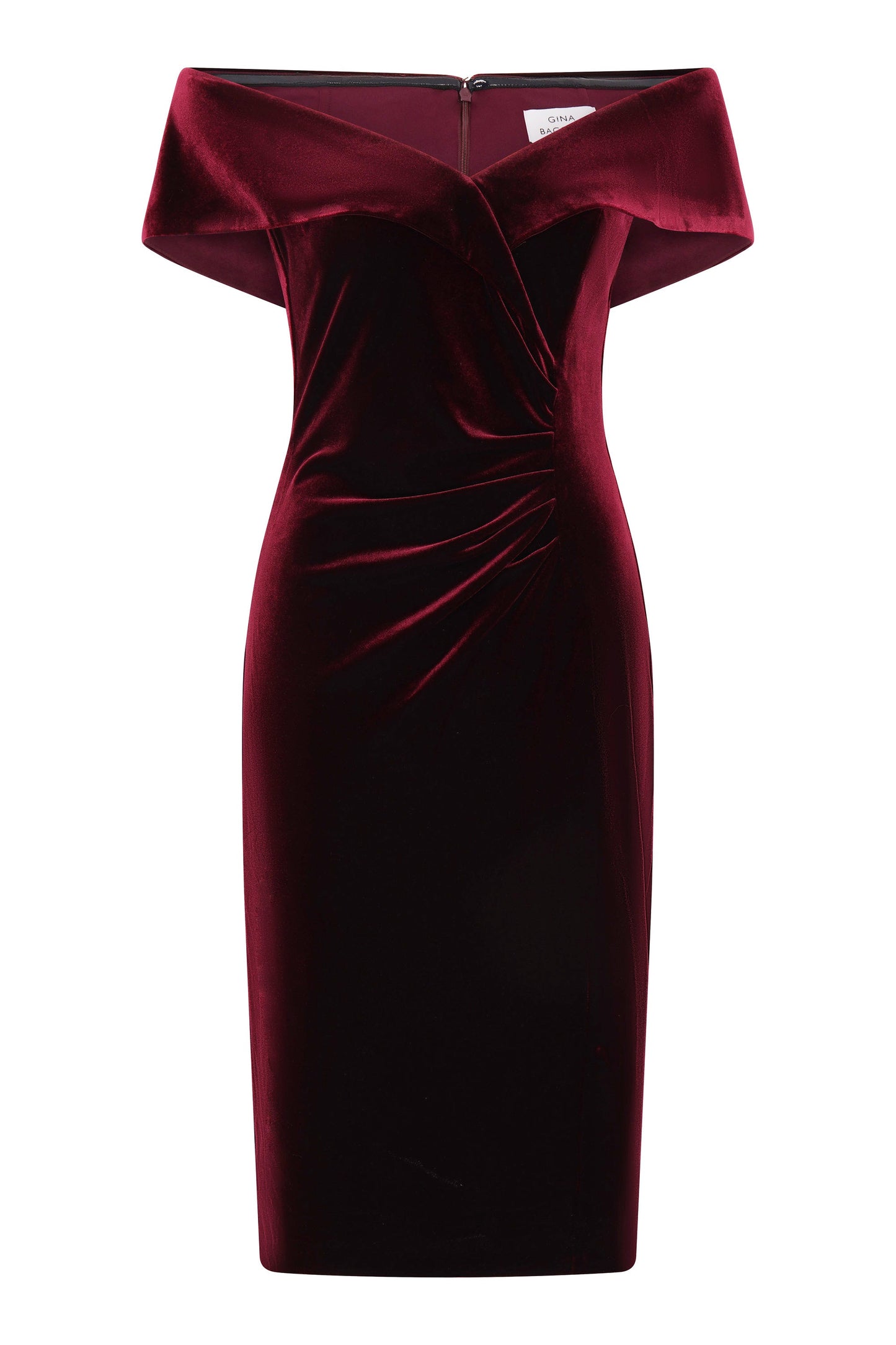  Selene Off The Shoulder Velvet Dress