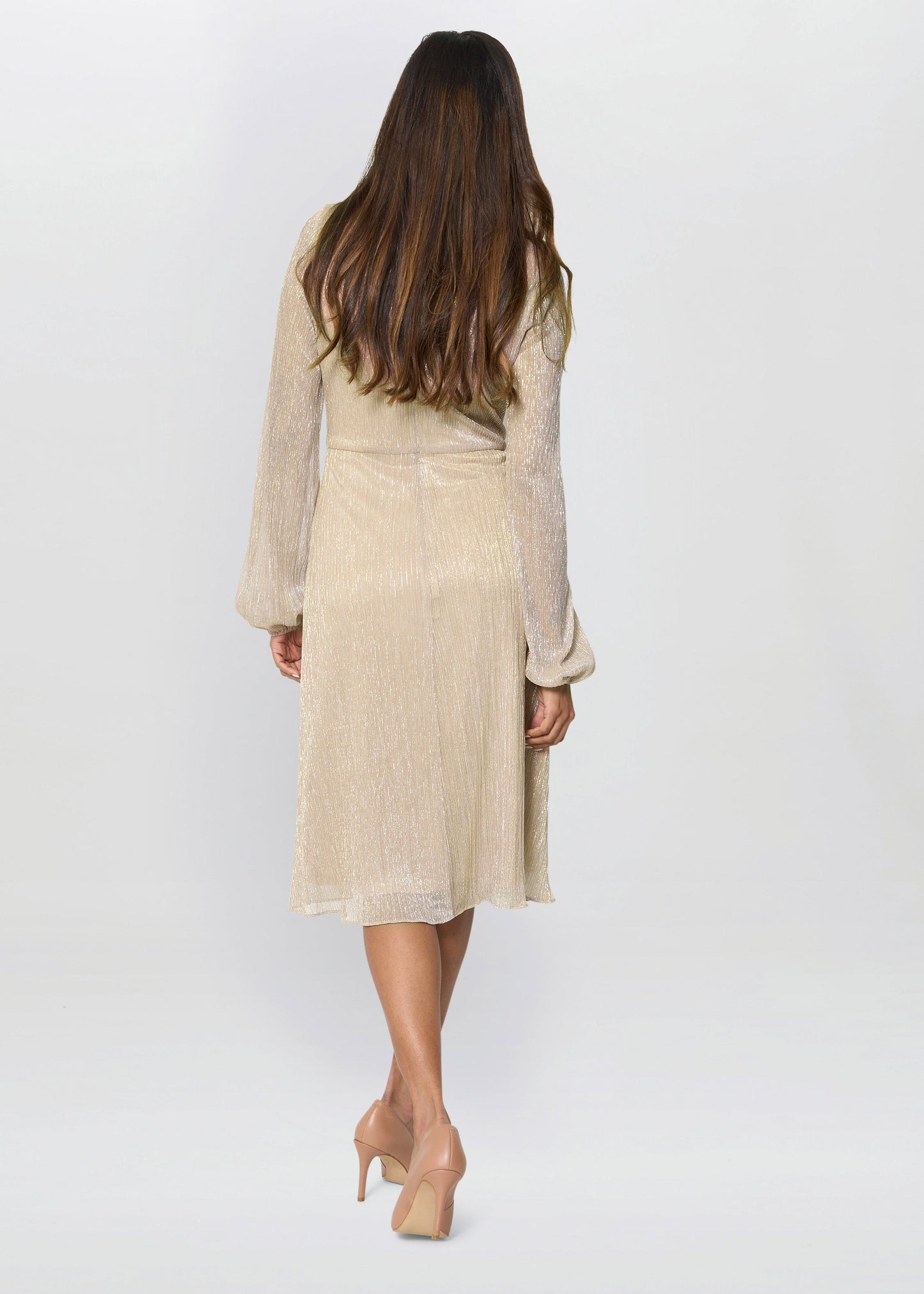  Stevie Metallic Dress