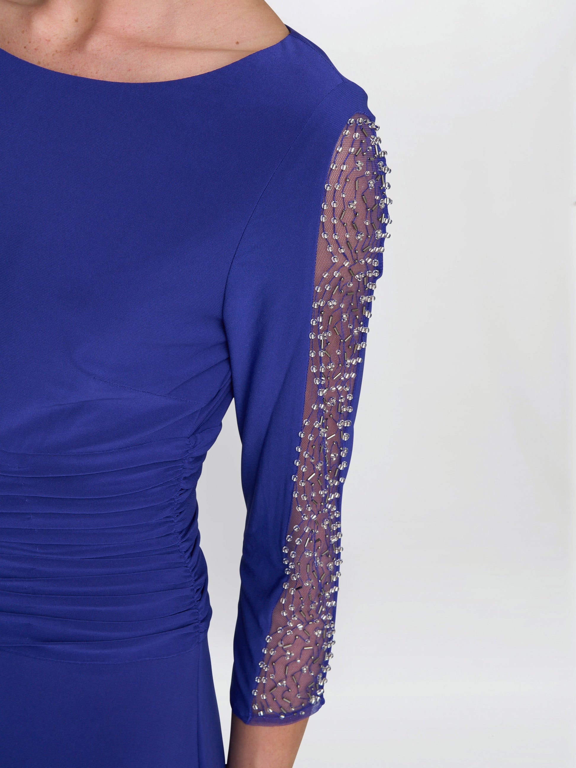  Hollie Embellished Sleeve Maxi Dress