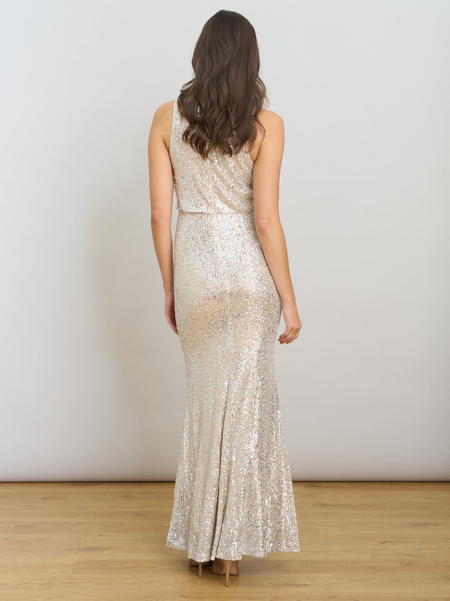  Terri Sequin Maxi Dress
