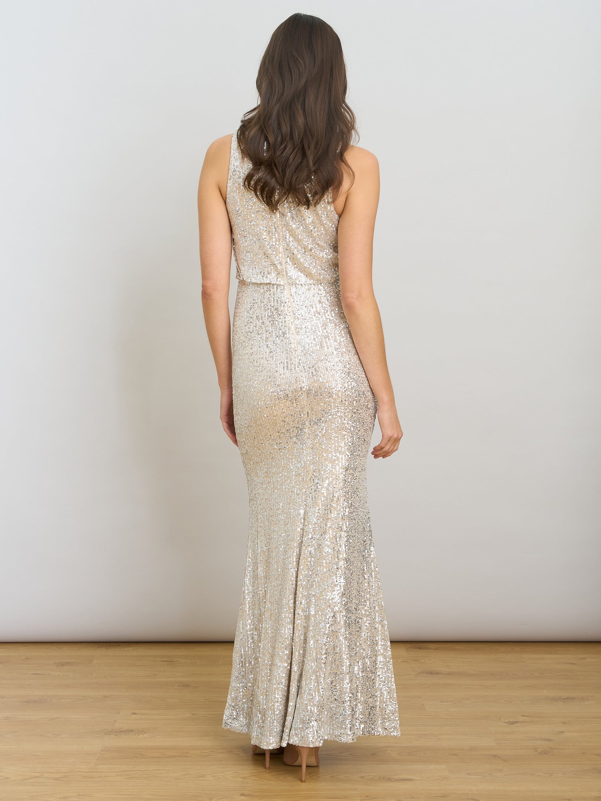  Terri Sequin Maxi Dress