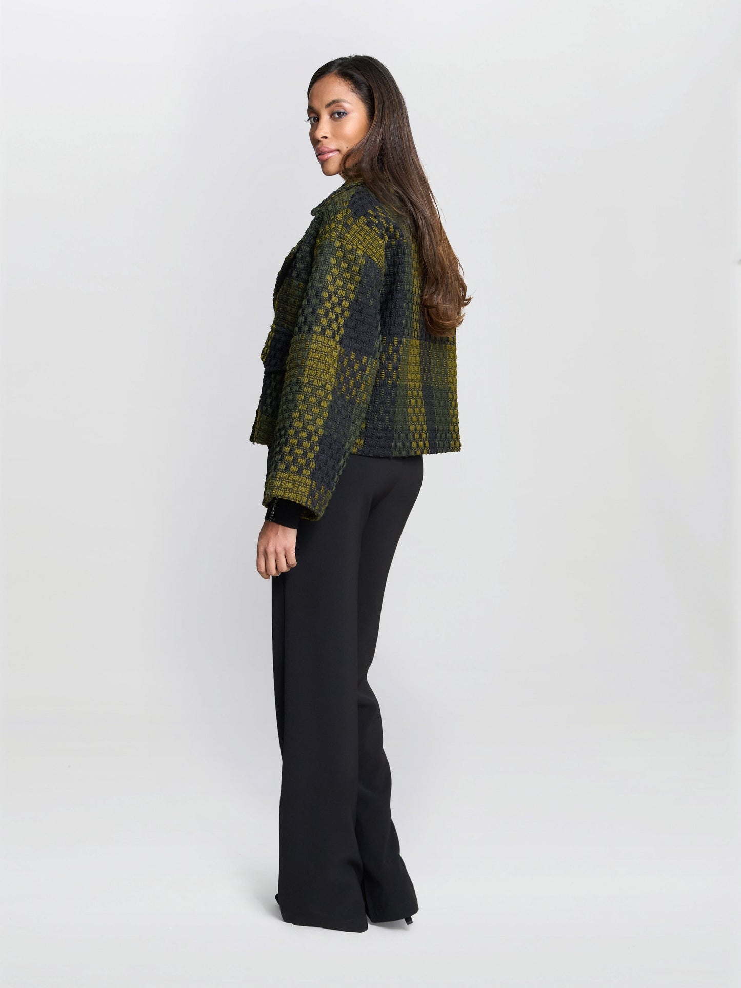  Vered Textured Check Jacket