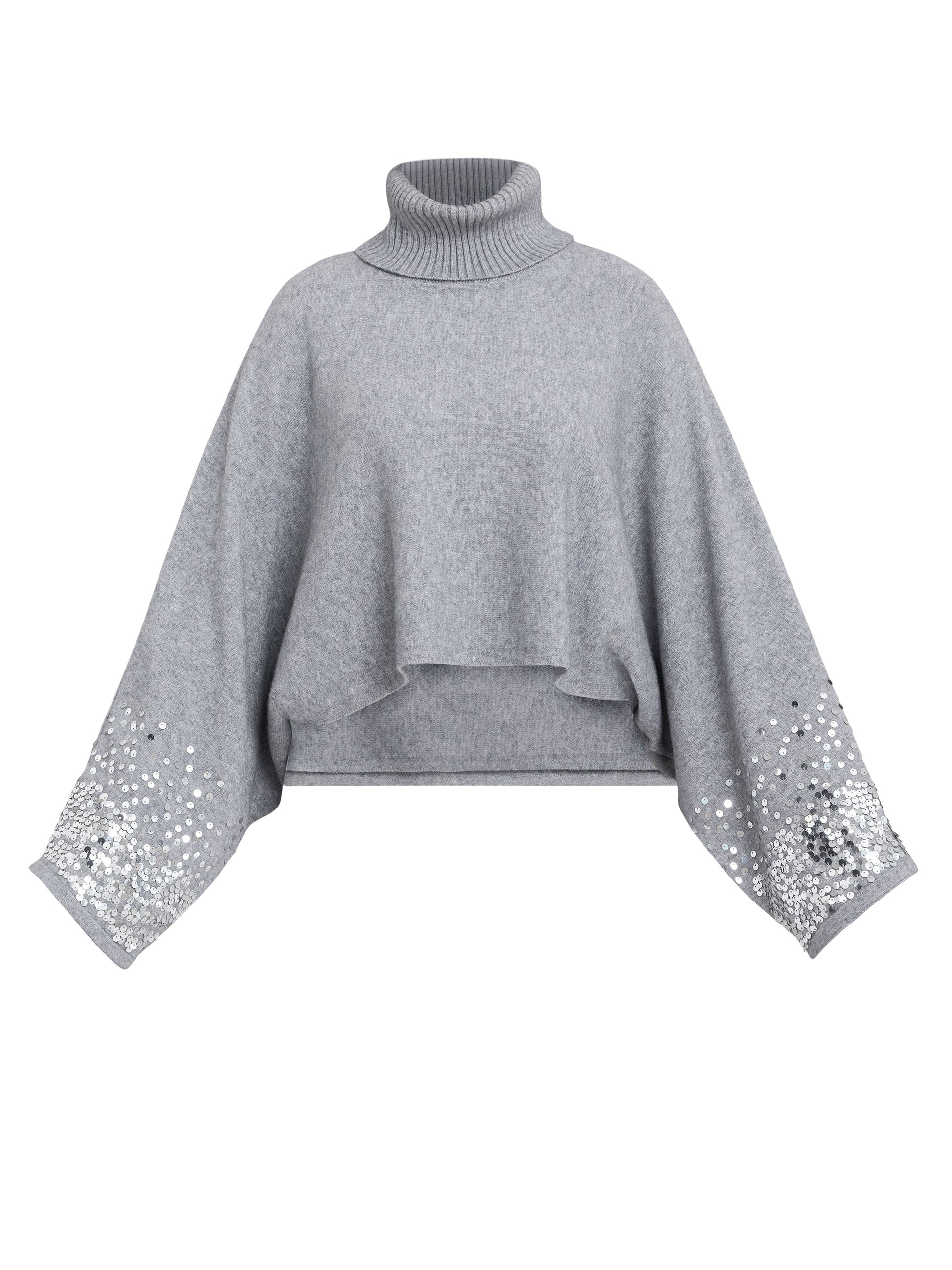  Vanna Sequin Cuff Jumper