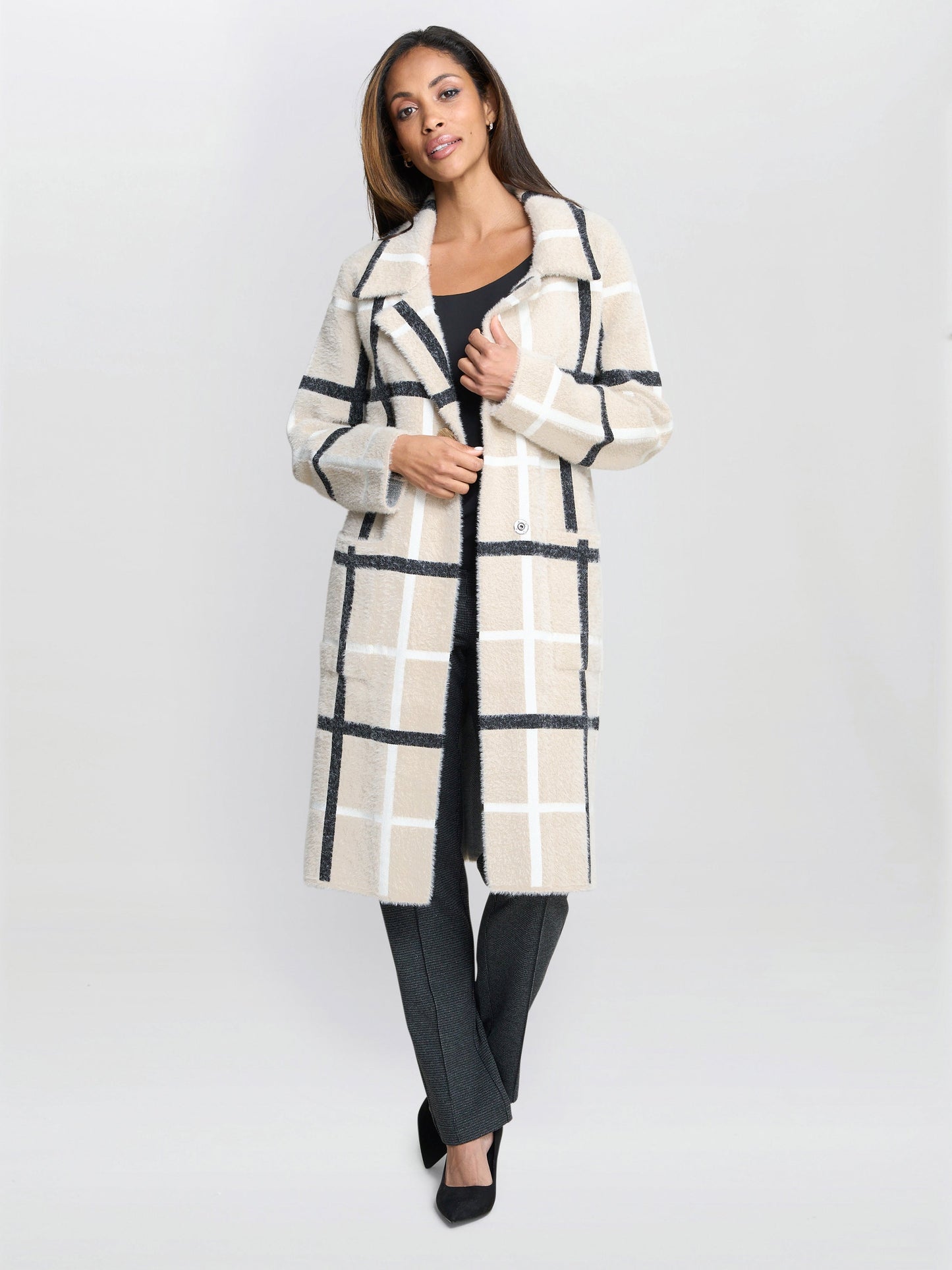  Winslet Checked Coat