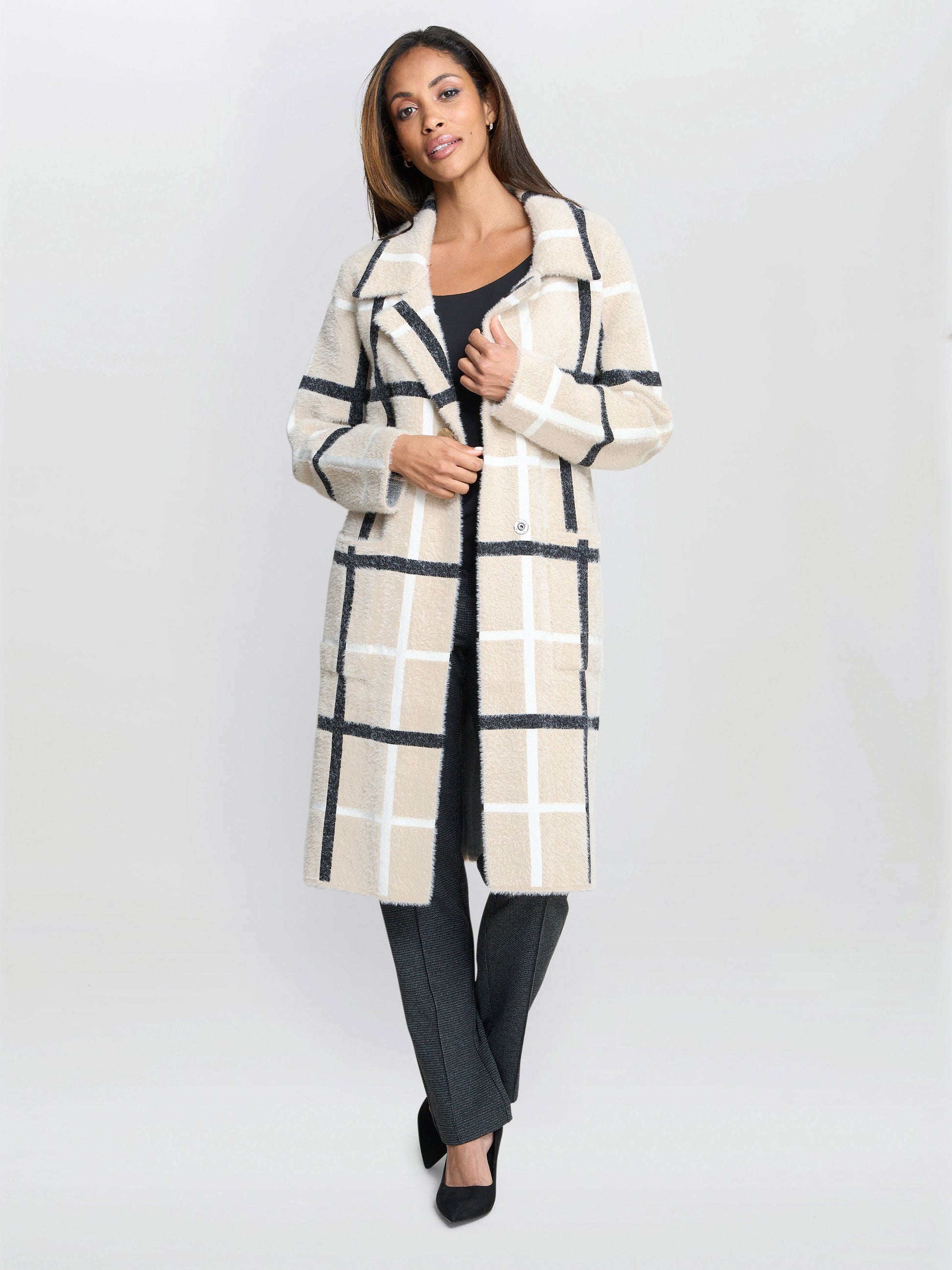  Winslet Checked Coat