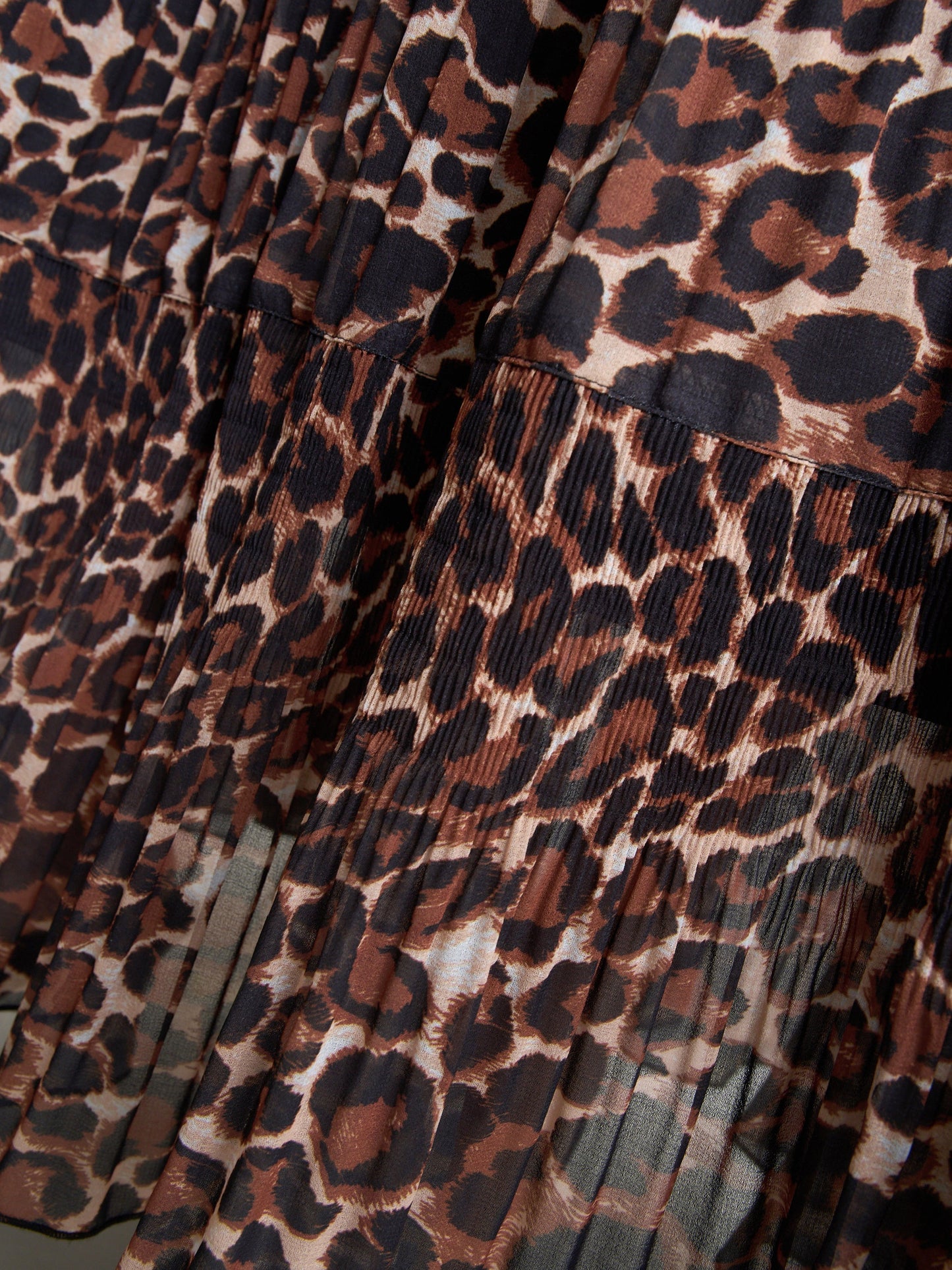  Kristy Leopard Print Maxi Skirt