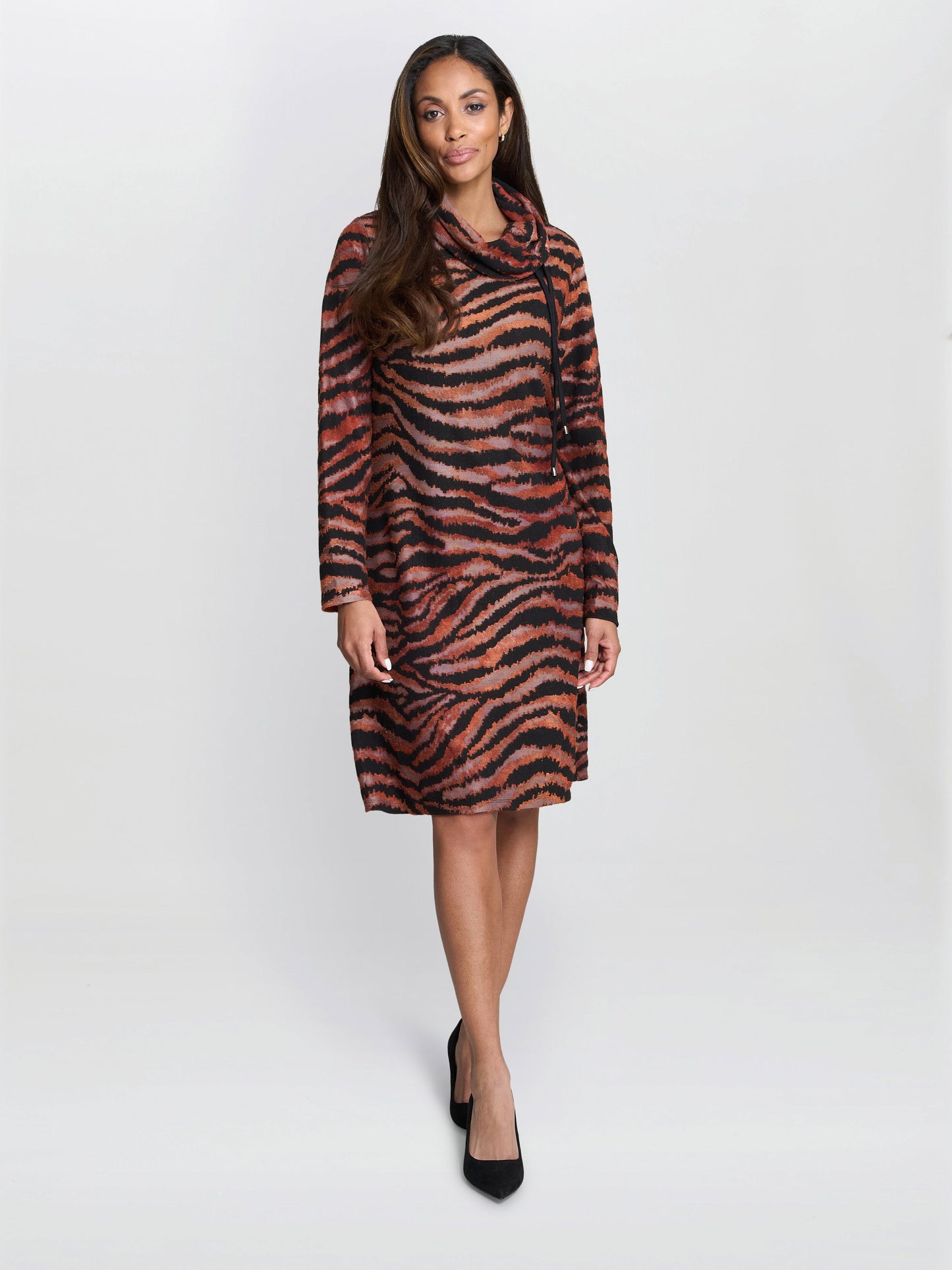 Aisling Animal Print Dress