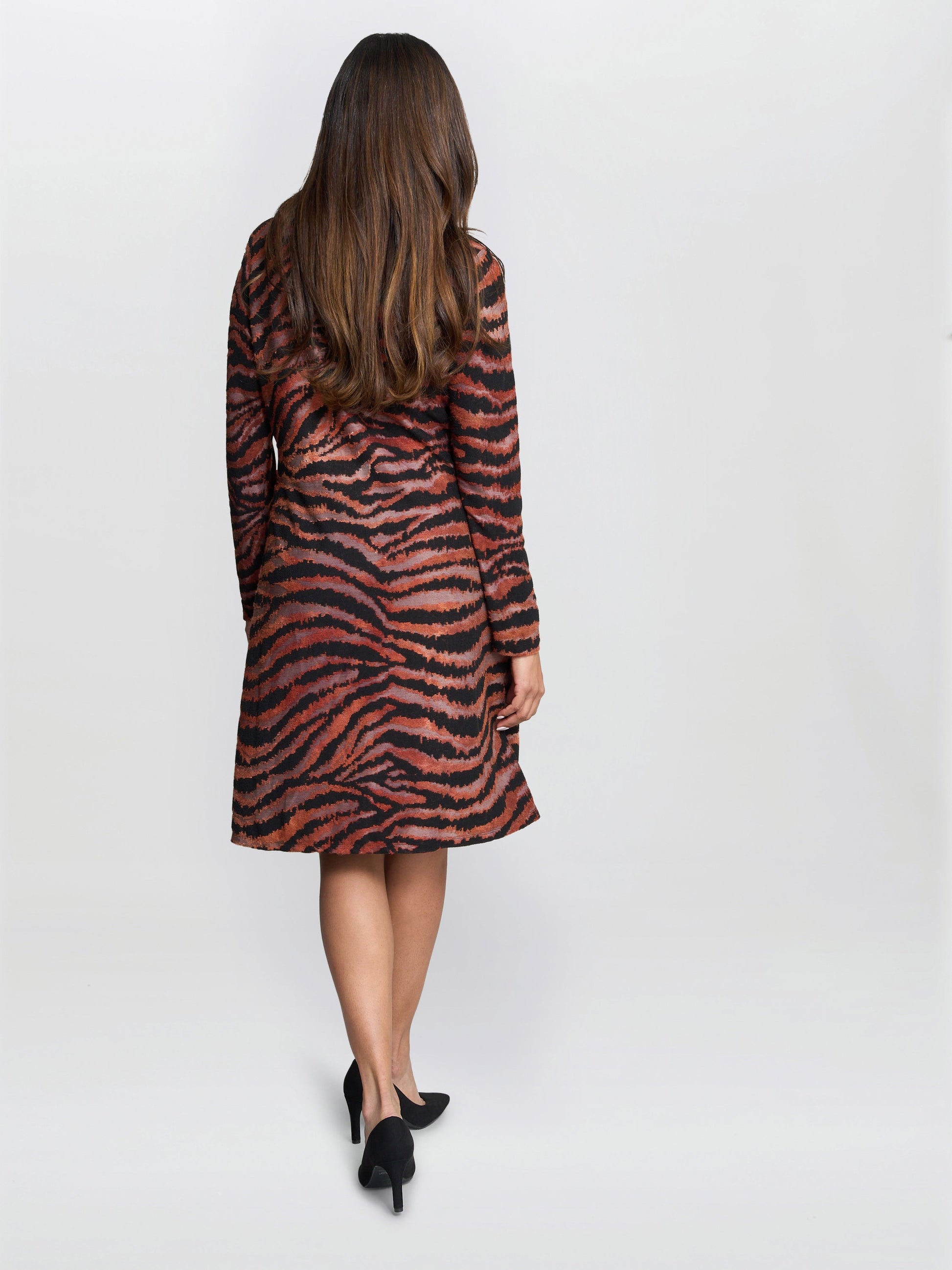  Aisling Animal Print Dress