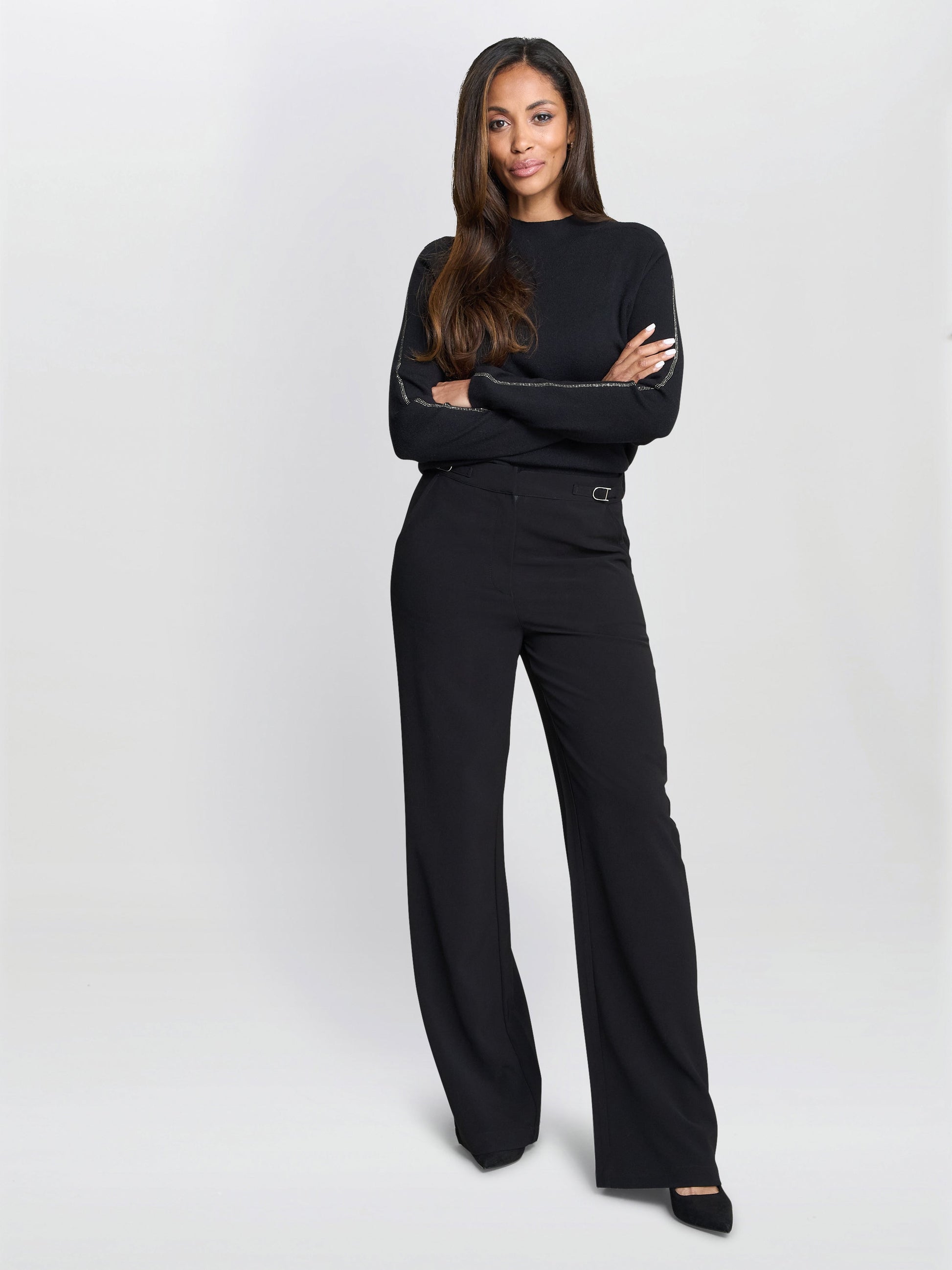 Alexia Wide-Leg Trousers