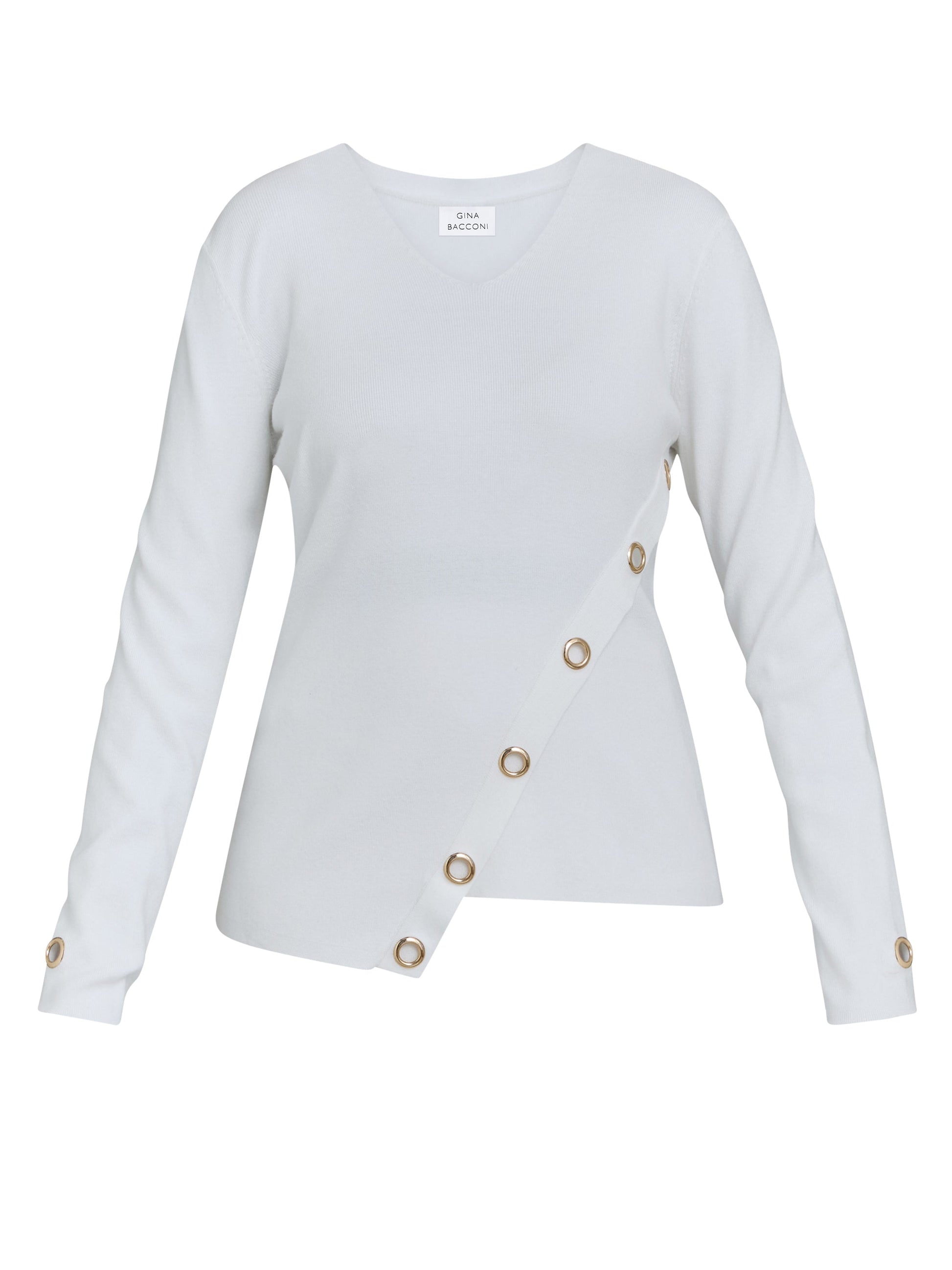  Anabella Button Detail Sweater