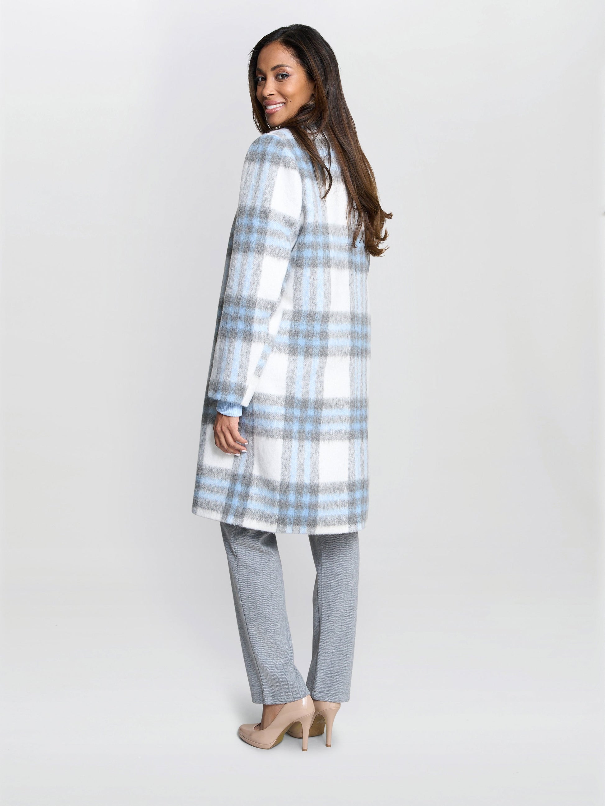  Anika Check Coat