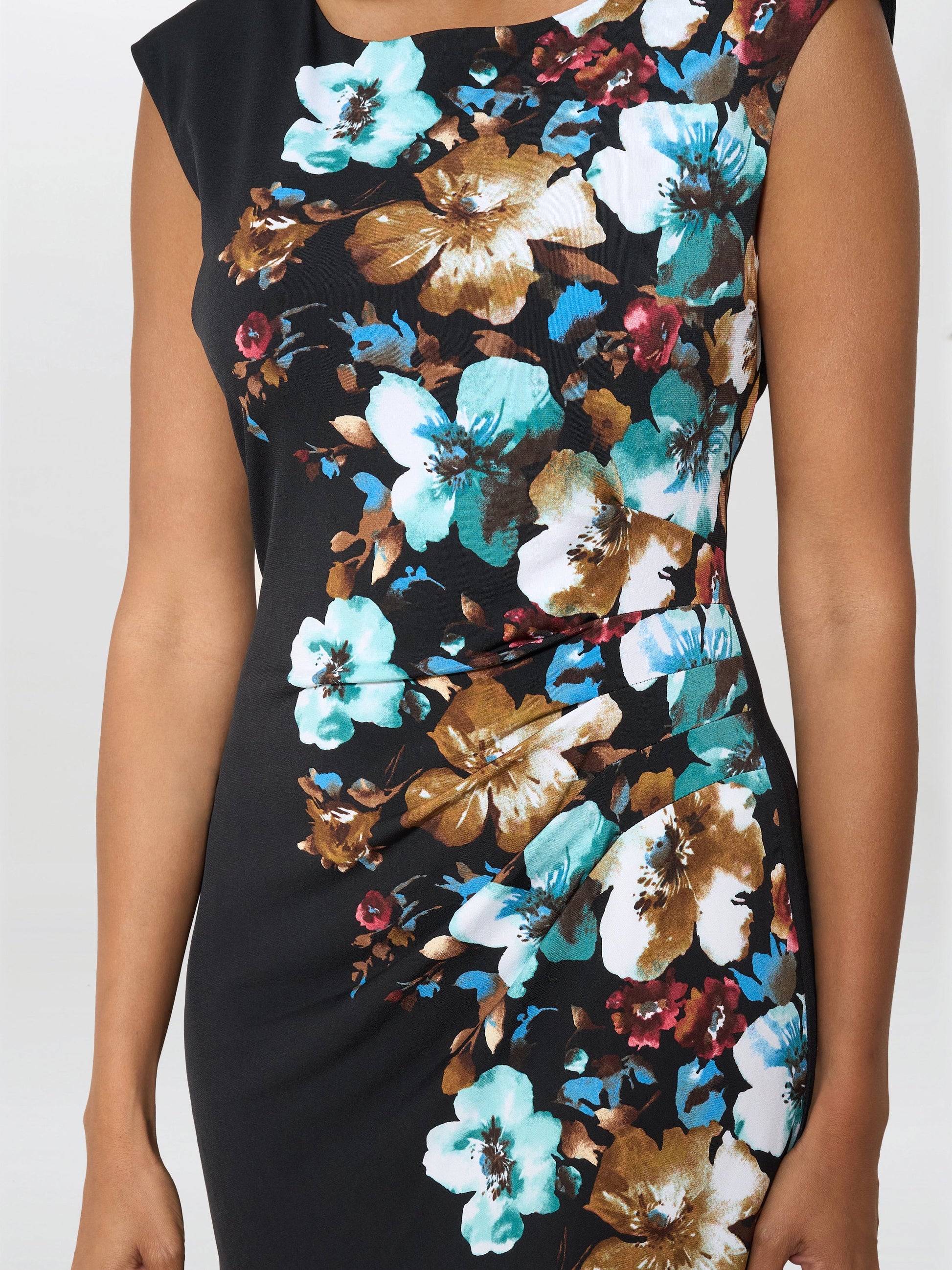  Wilhelmina Floral Print Dress