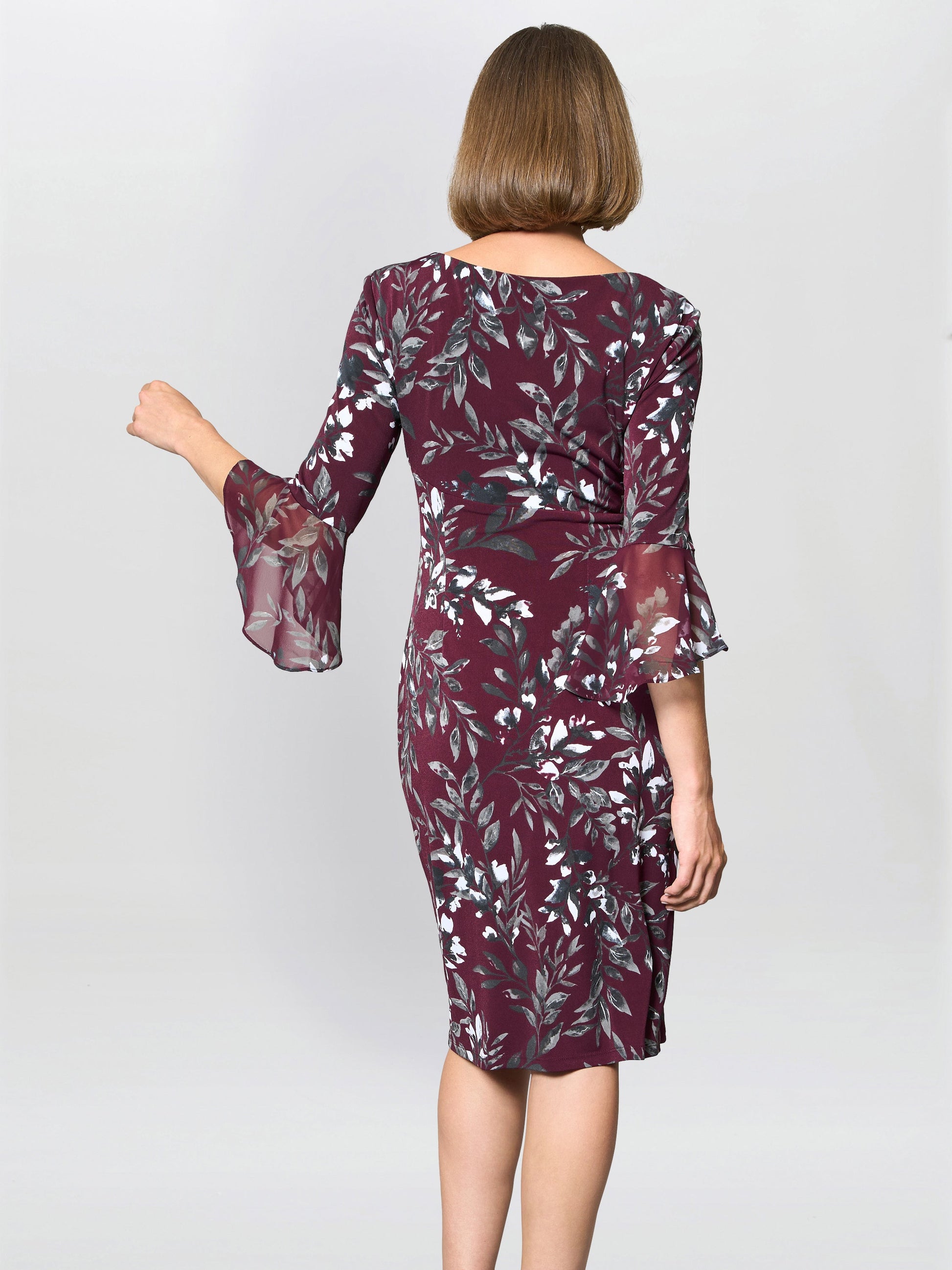  Kristin Floral Sheath Dress