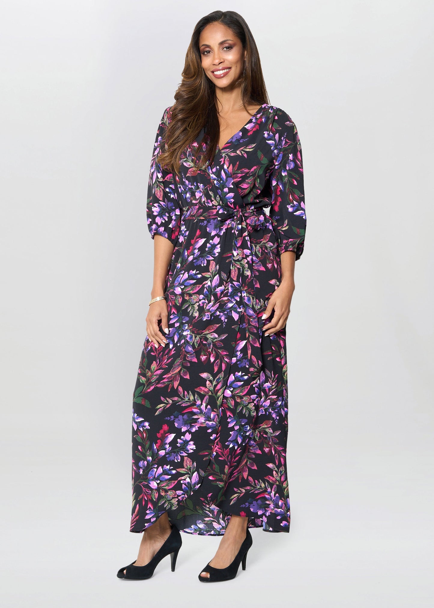  Aga Floral Print Dress