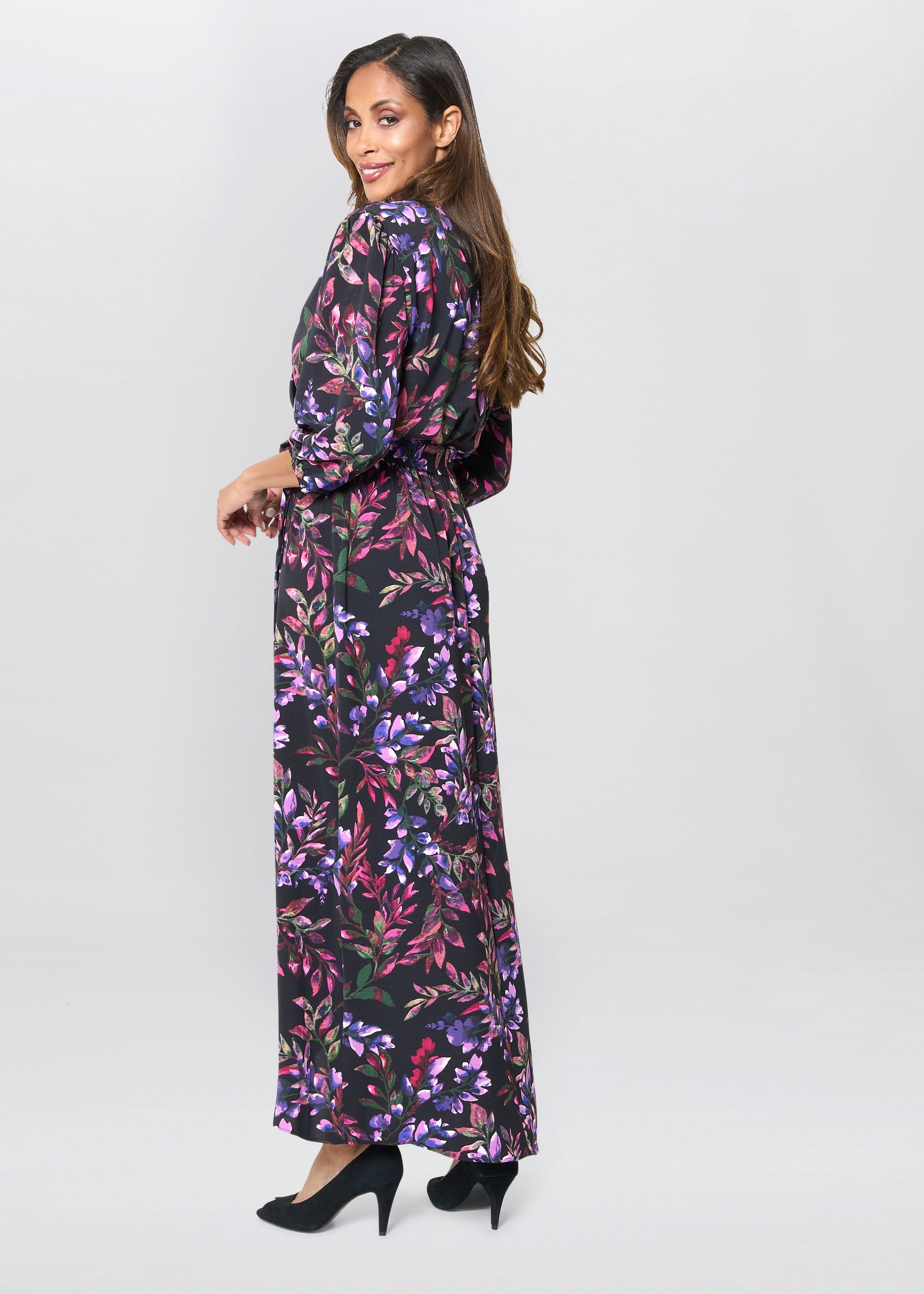  Aga Floral Print Dress