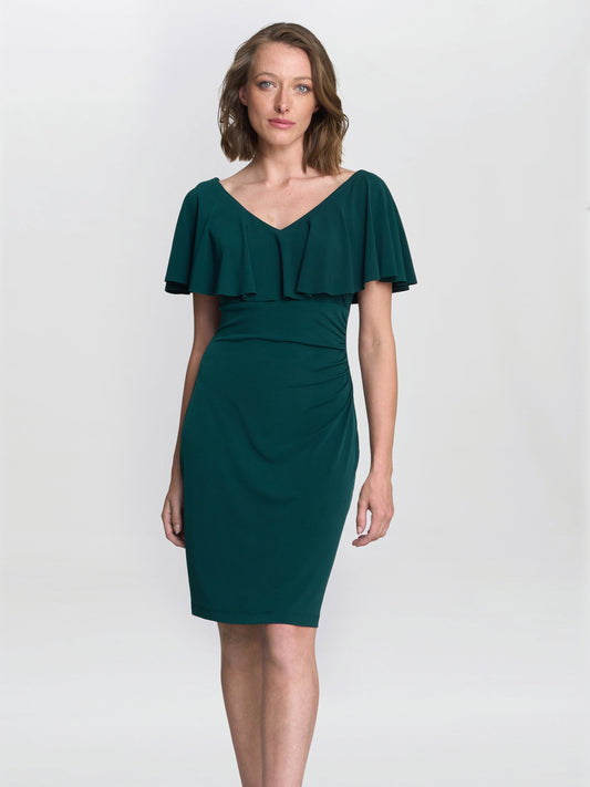  Allie Flutter Sleeve Cocktail Dress