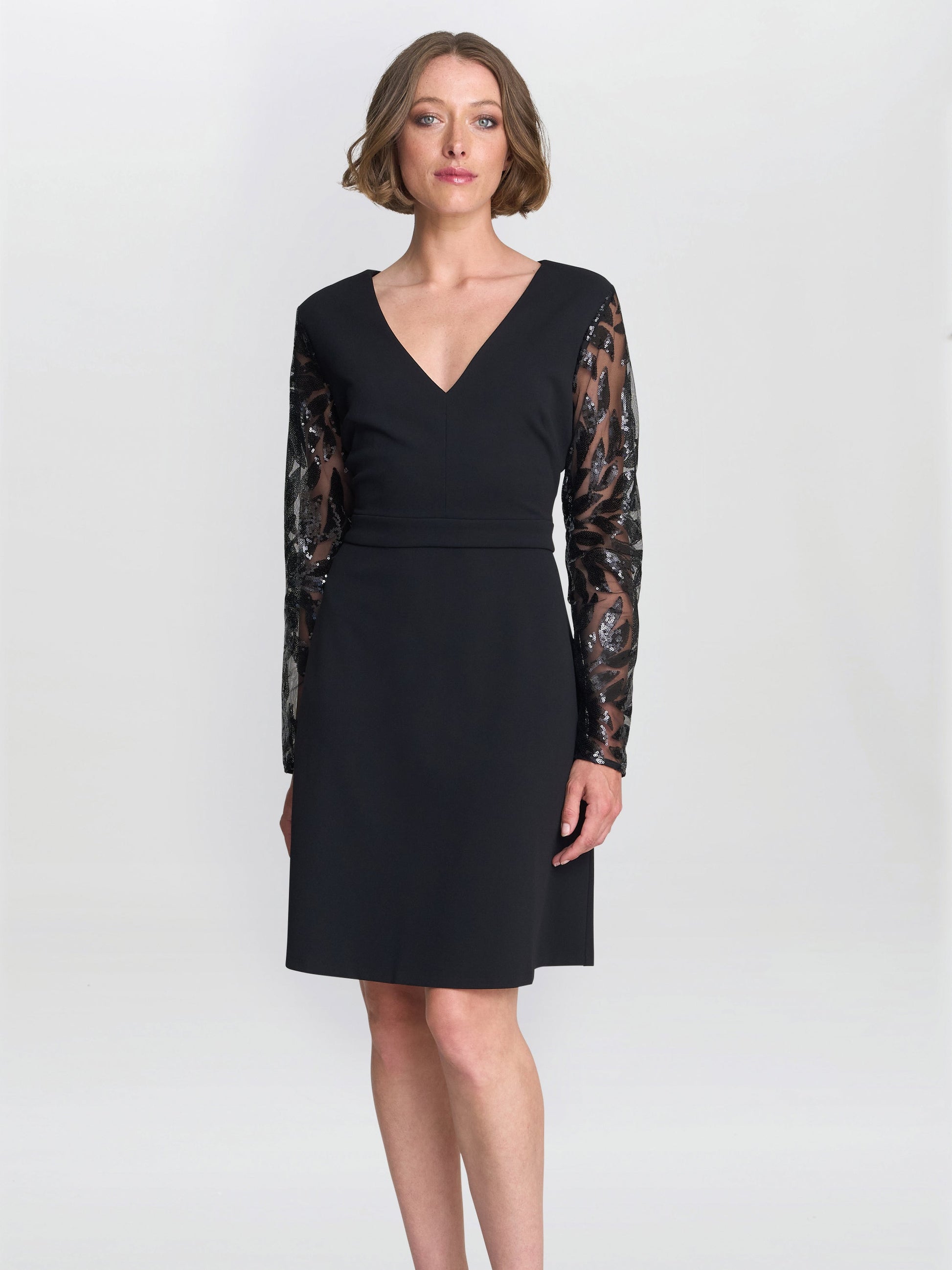  Angie Black Cocktail Dress