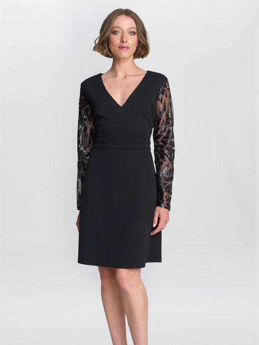  Angie Black Cocktail Dress