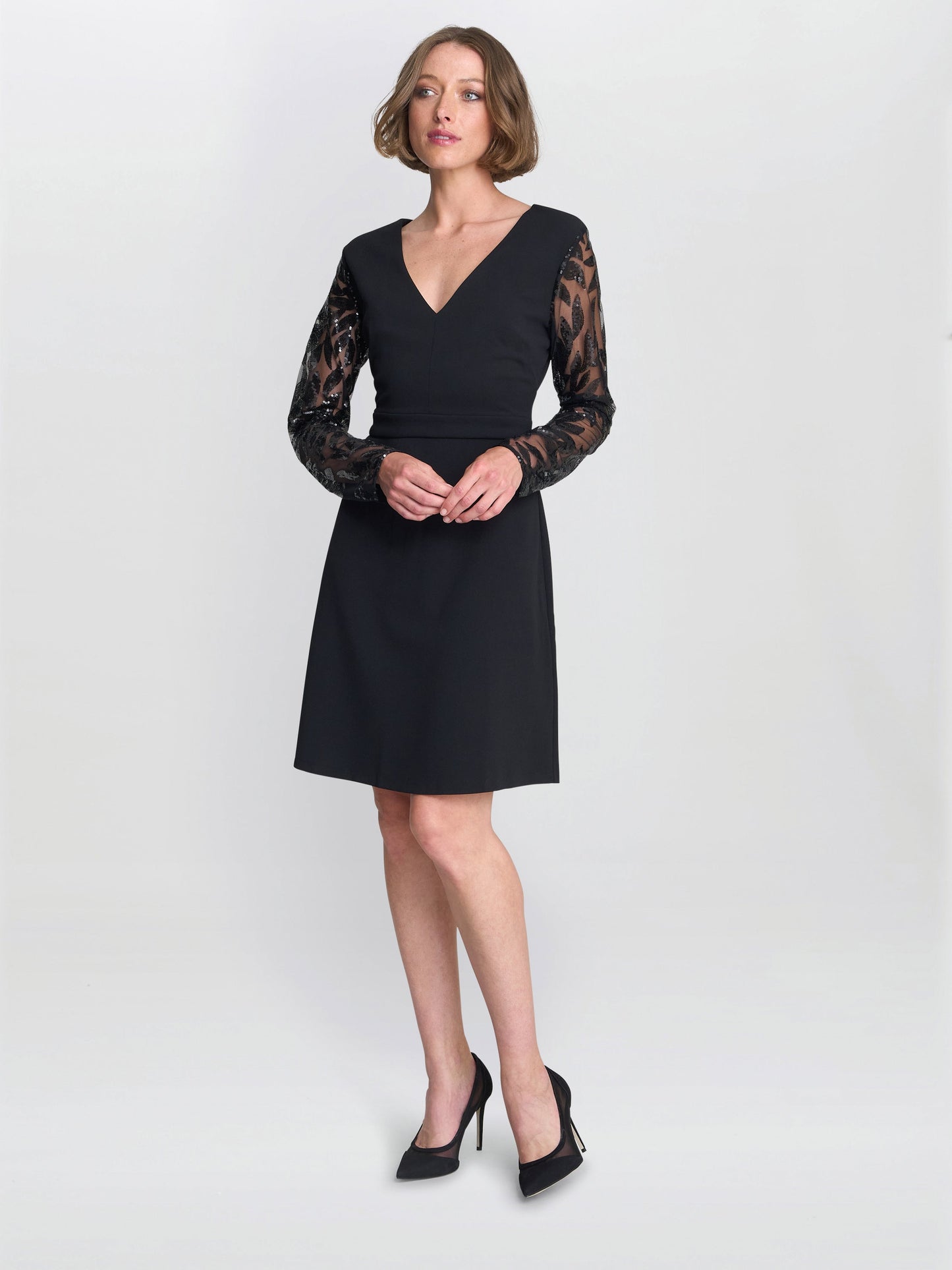  Angie Black Cocktail Dress