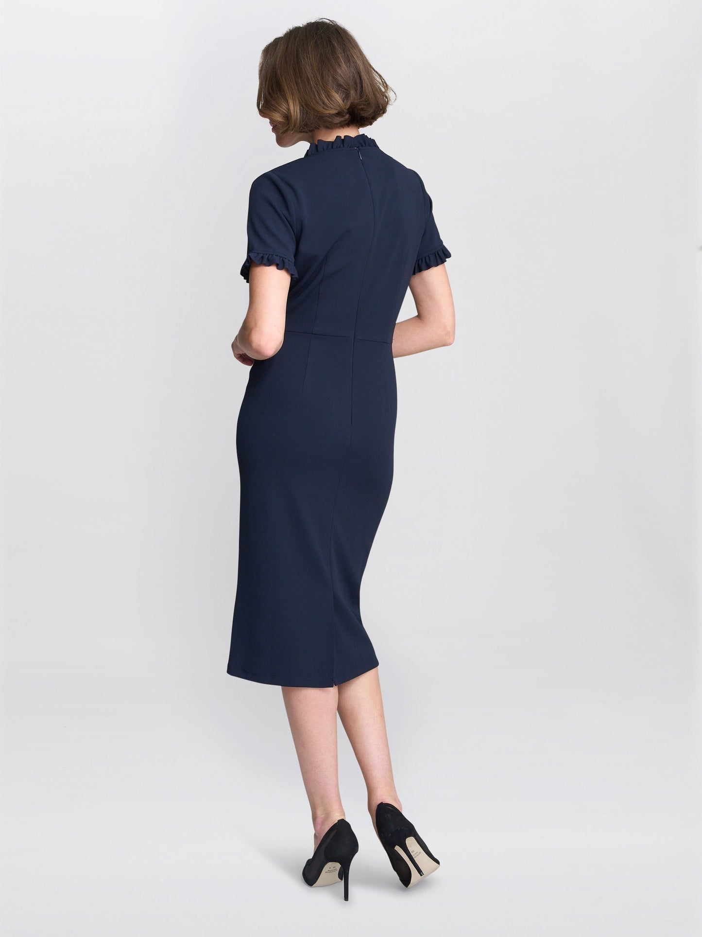  Anita Structured Sheath Dress