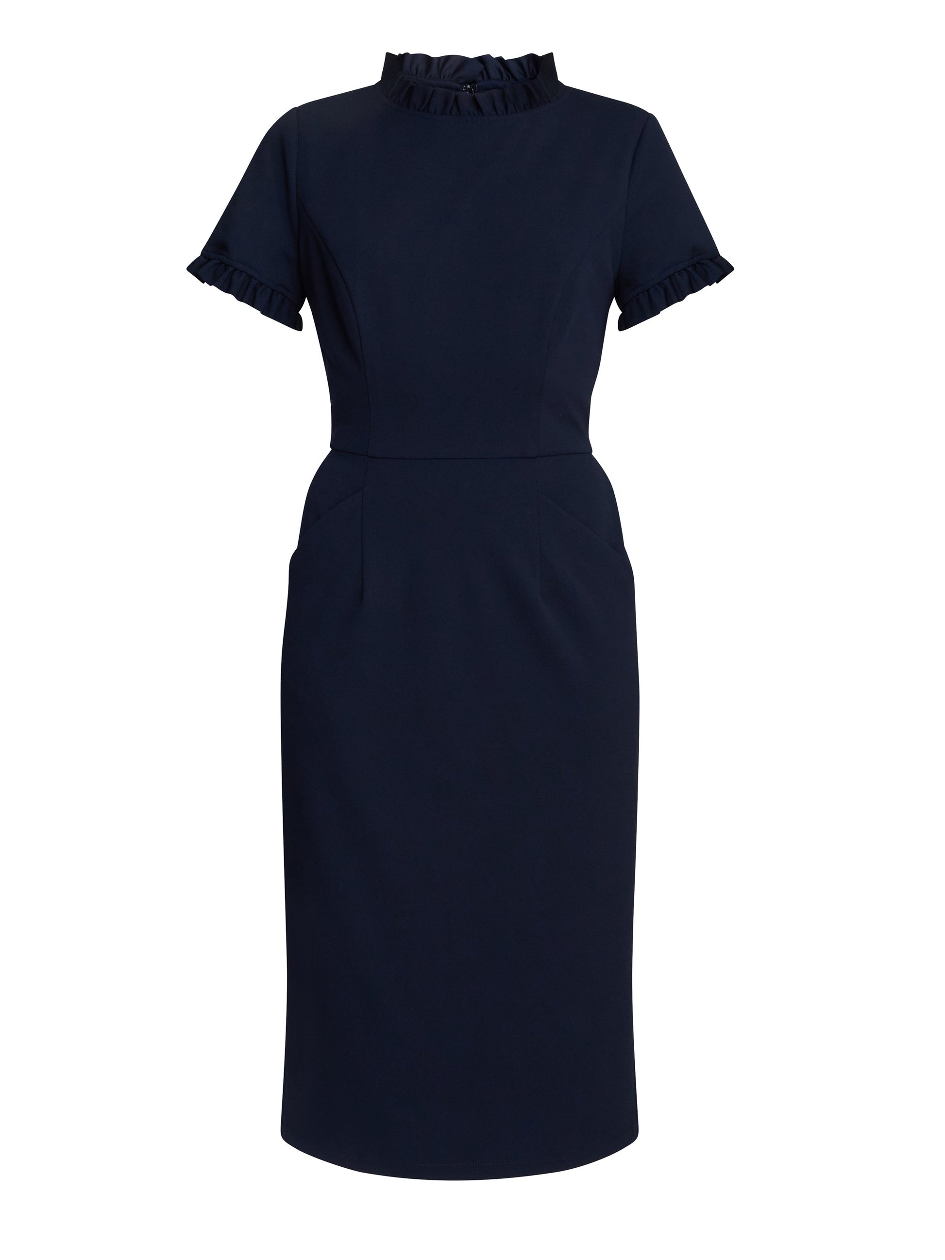  Anita Structured Sheath Dress
